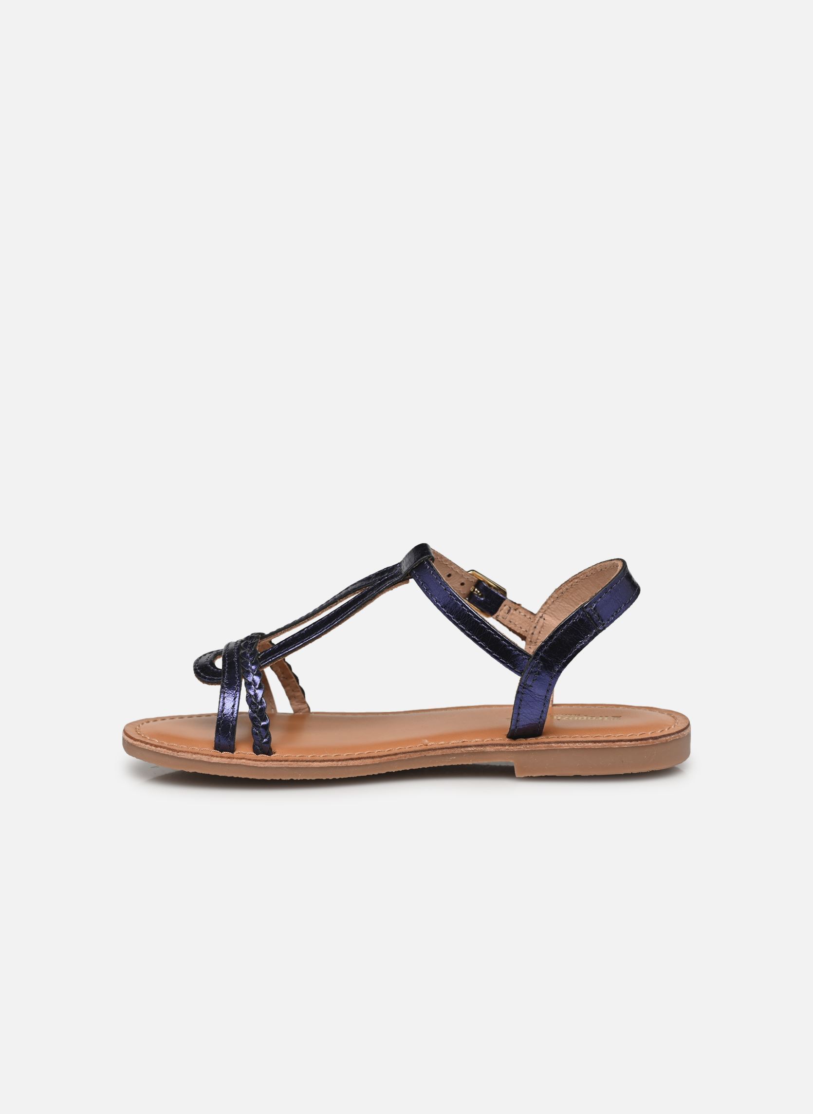 Sandales Badou fille bleu Les Tropéziennes par M Belarbi Sandales Badou fille bleu MARINE METAL