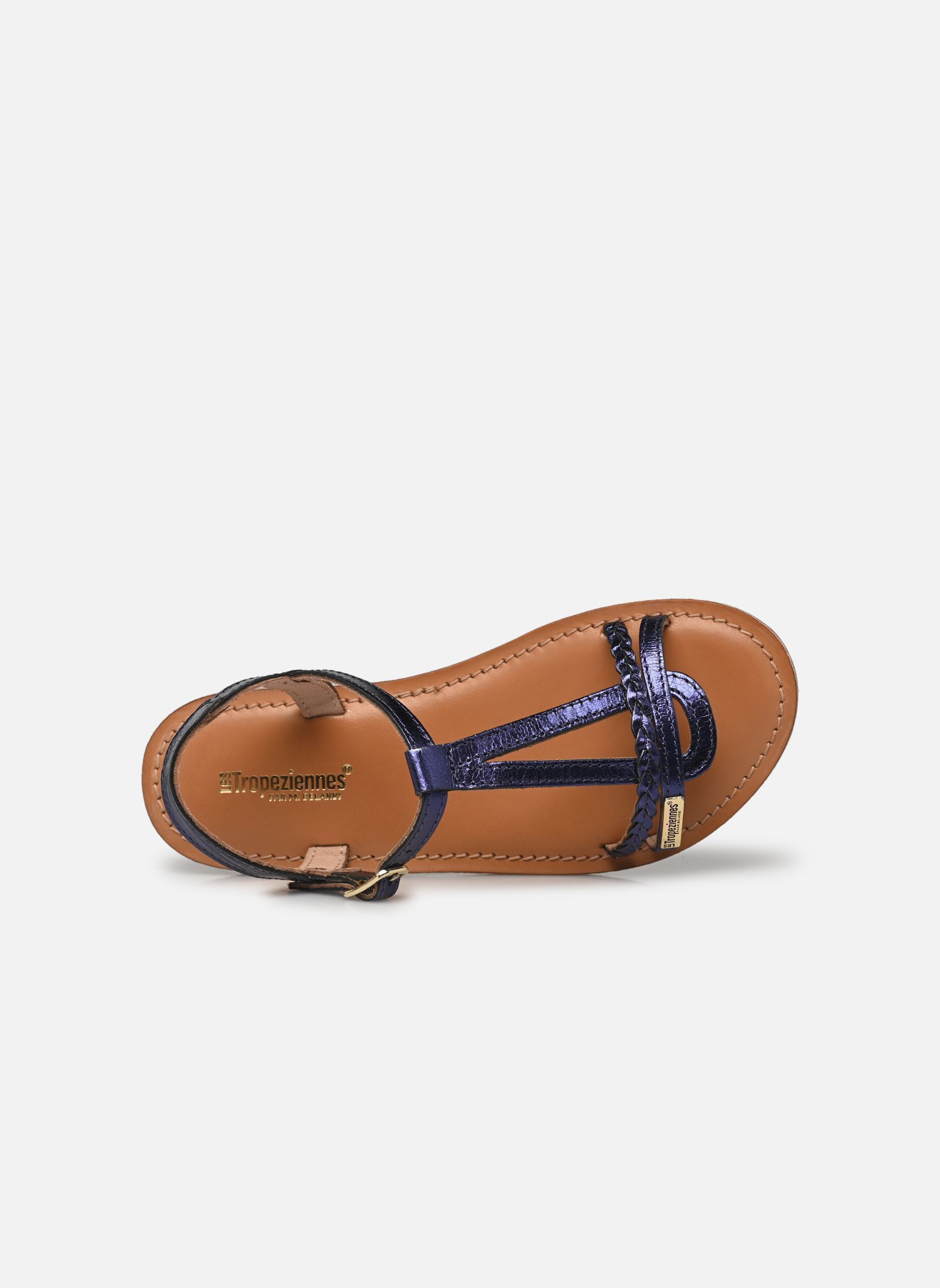 Sandales Badou fille bleu Les Tropéziennes par M Belarbi Sandales Badou fille bleu MARINE METAL