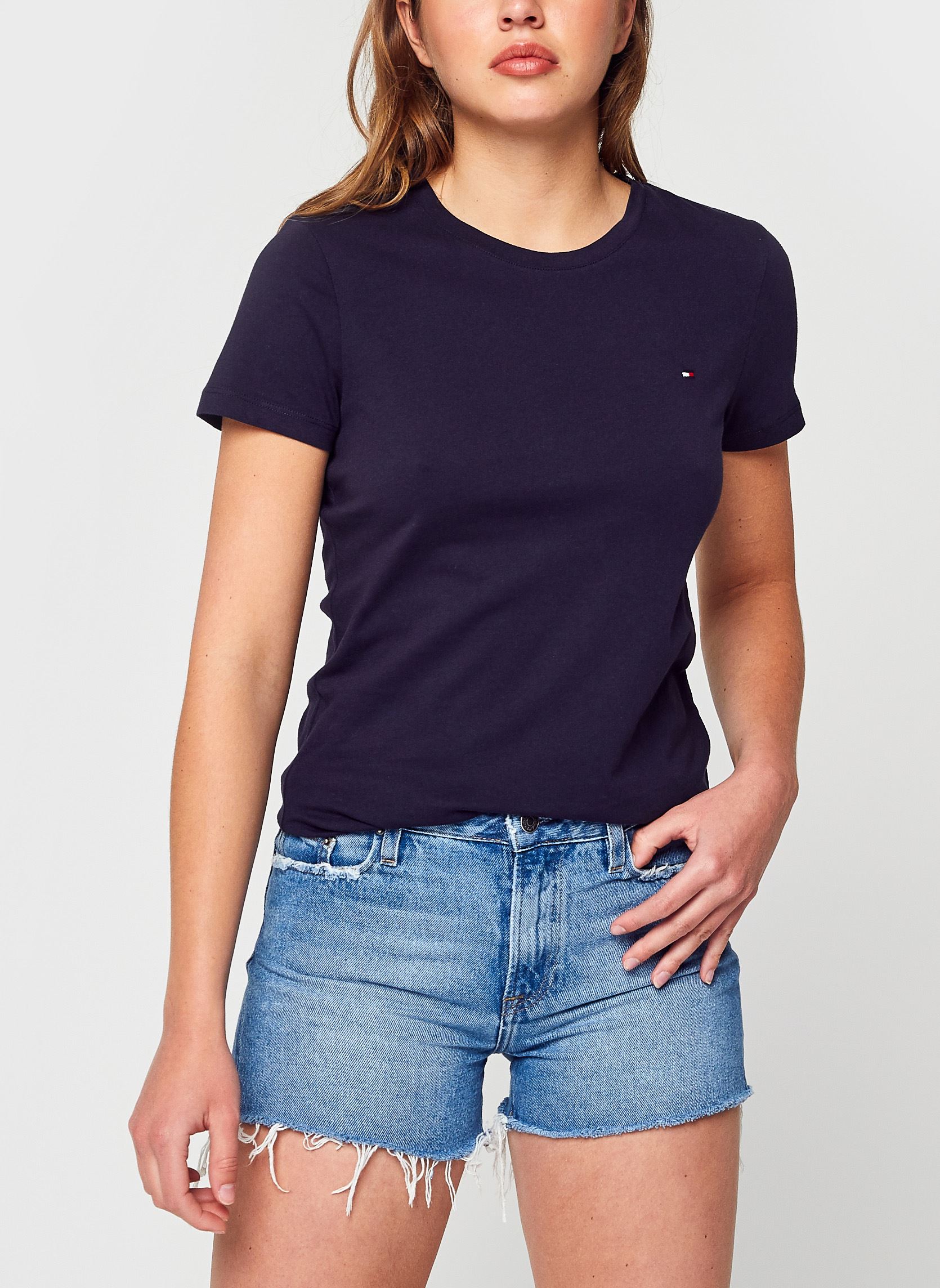 Vêtements Tommy Hilfiger Heritage Crew Neck Tee pour Femme