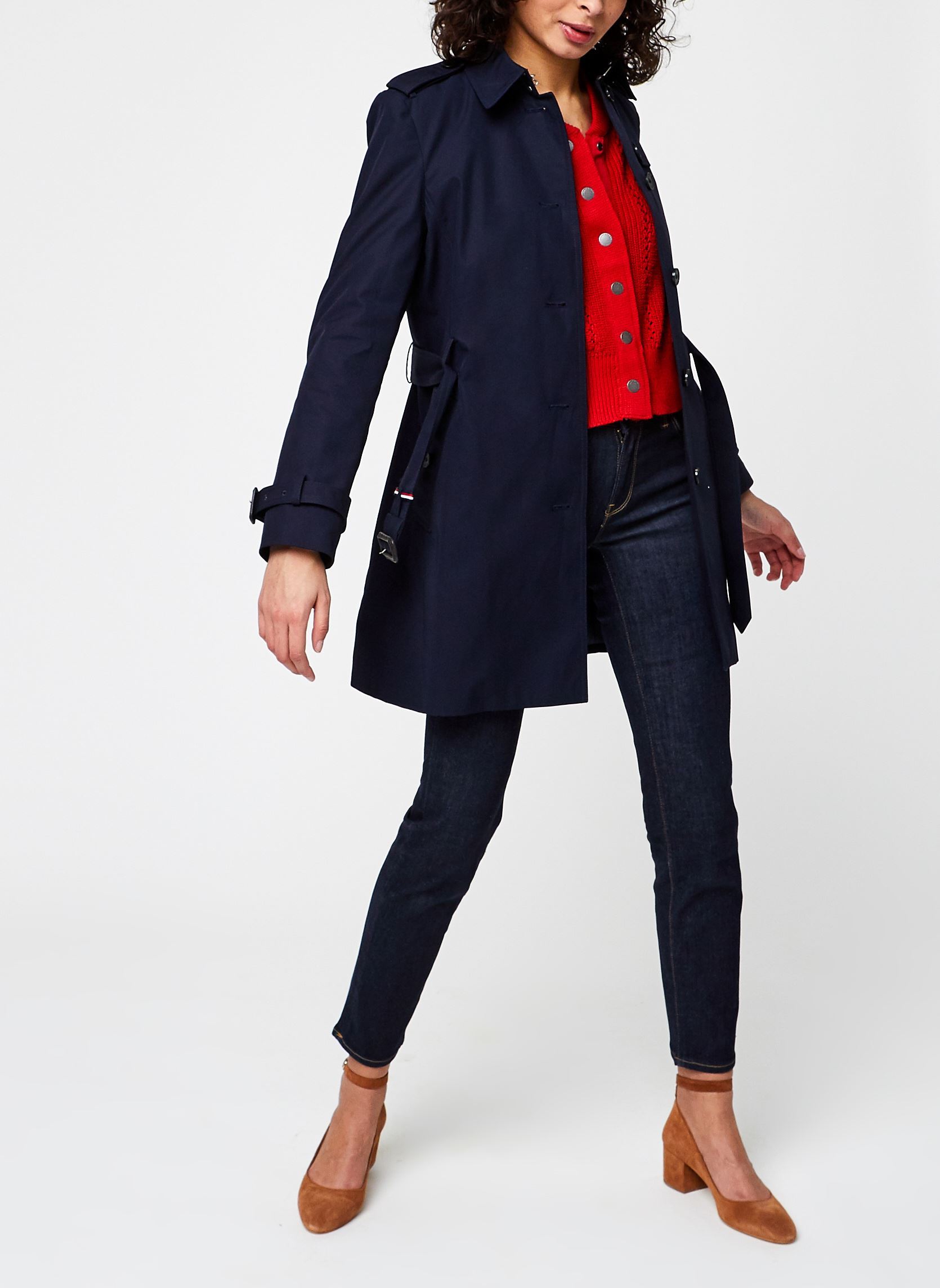 Trenchcoats Heritage Single Breasted Trench damen blau Tommy Hilfiger Trenchcoats Heritage Single Breasted Trench damen blau BLEU MARINE