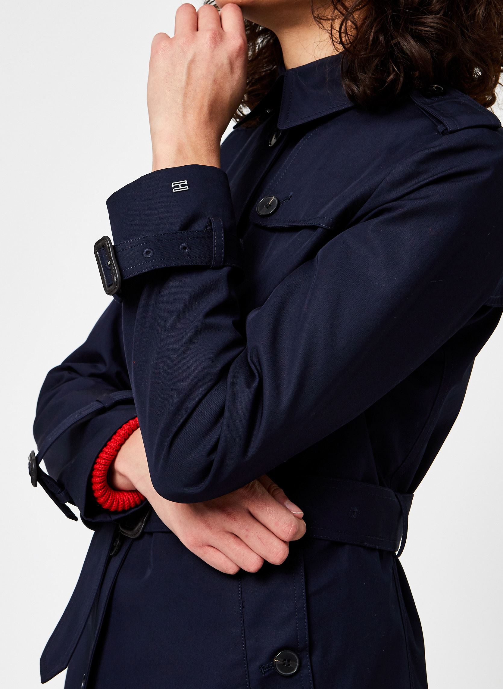 Trenchcoats Heritage Single Breasted Trench damen blau Tommy Hilfiger Trenchcoats Heritage Single Breasted Trench damen blau BLEU MARINE