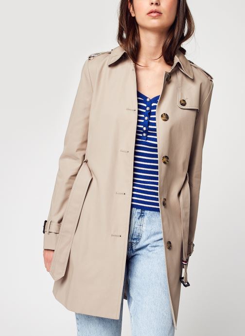 Odac Heren T Shirt Tommy Hilfiger Odac Petite Trench Coat Women&