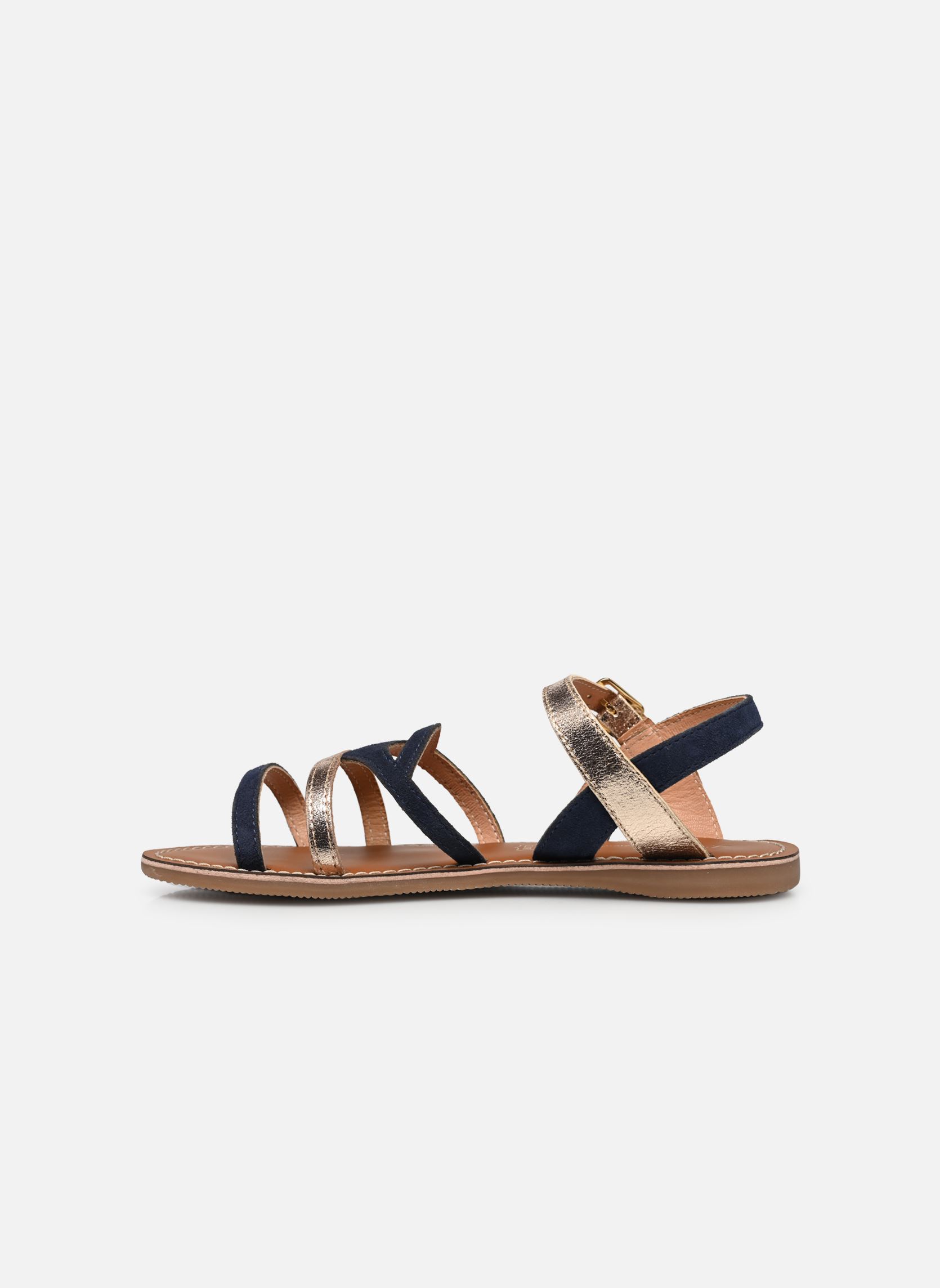 Sandales IL 101 fille bleu L'Atelier Tropézien Sandales IL 101 fille bleu SUEDE BLUE