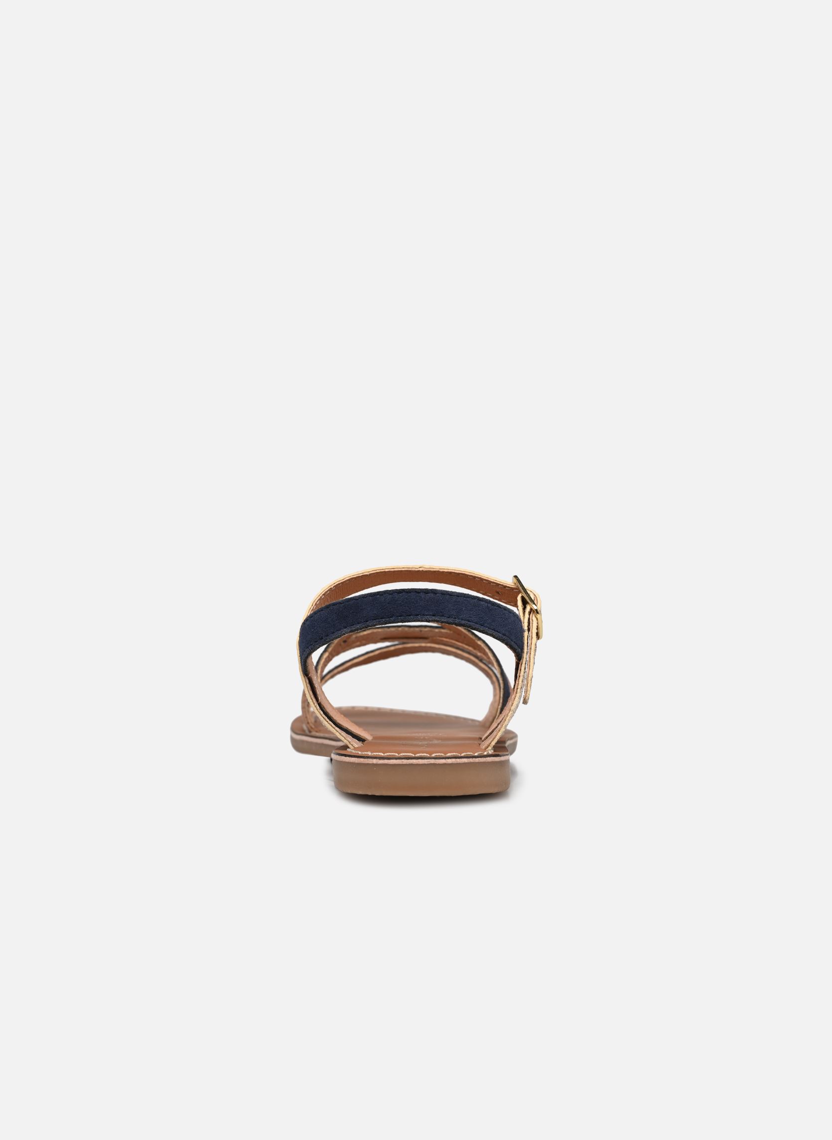 Sandales IL 101 fille bleu L'Atelier Tropézien Sandales IL 101 fille bleu SUEDE BLUE