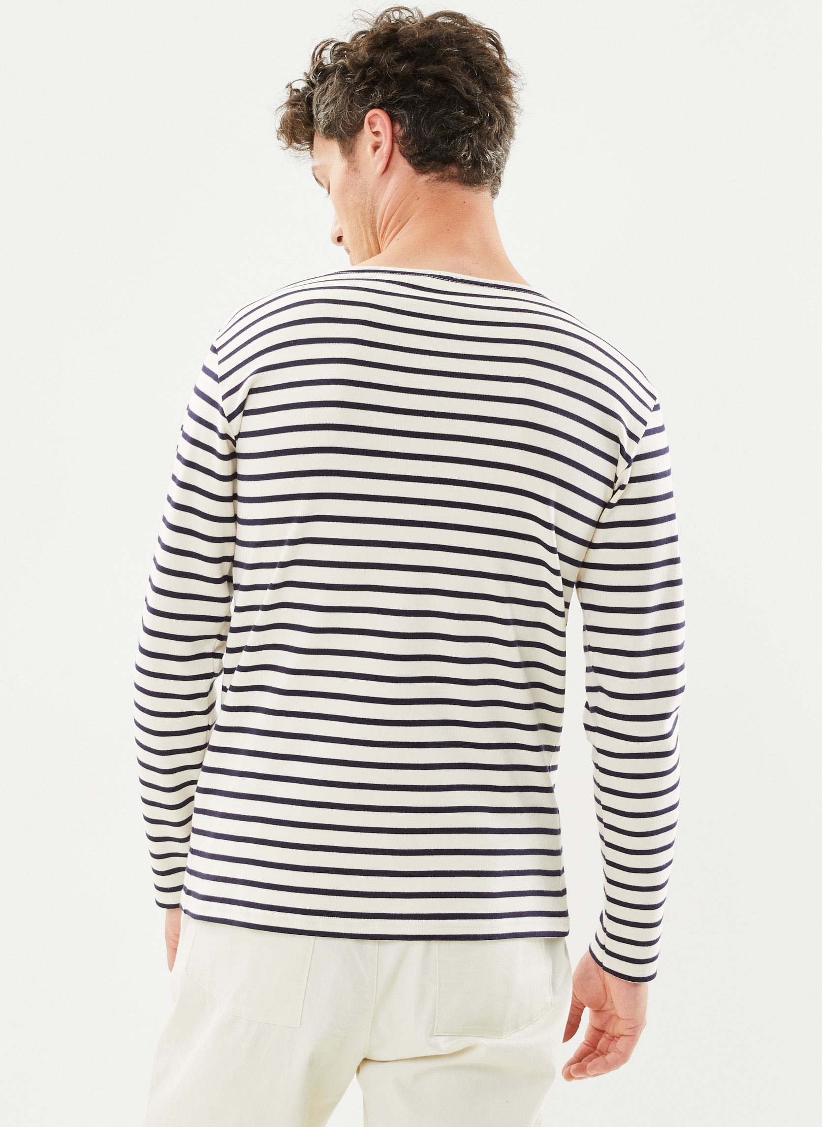 Tee-shirts Marinière homme multicolore Armor Lux Tee-shirts Marinière homme multicolore Nature Navire