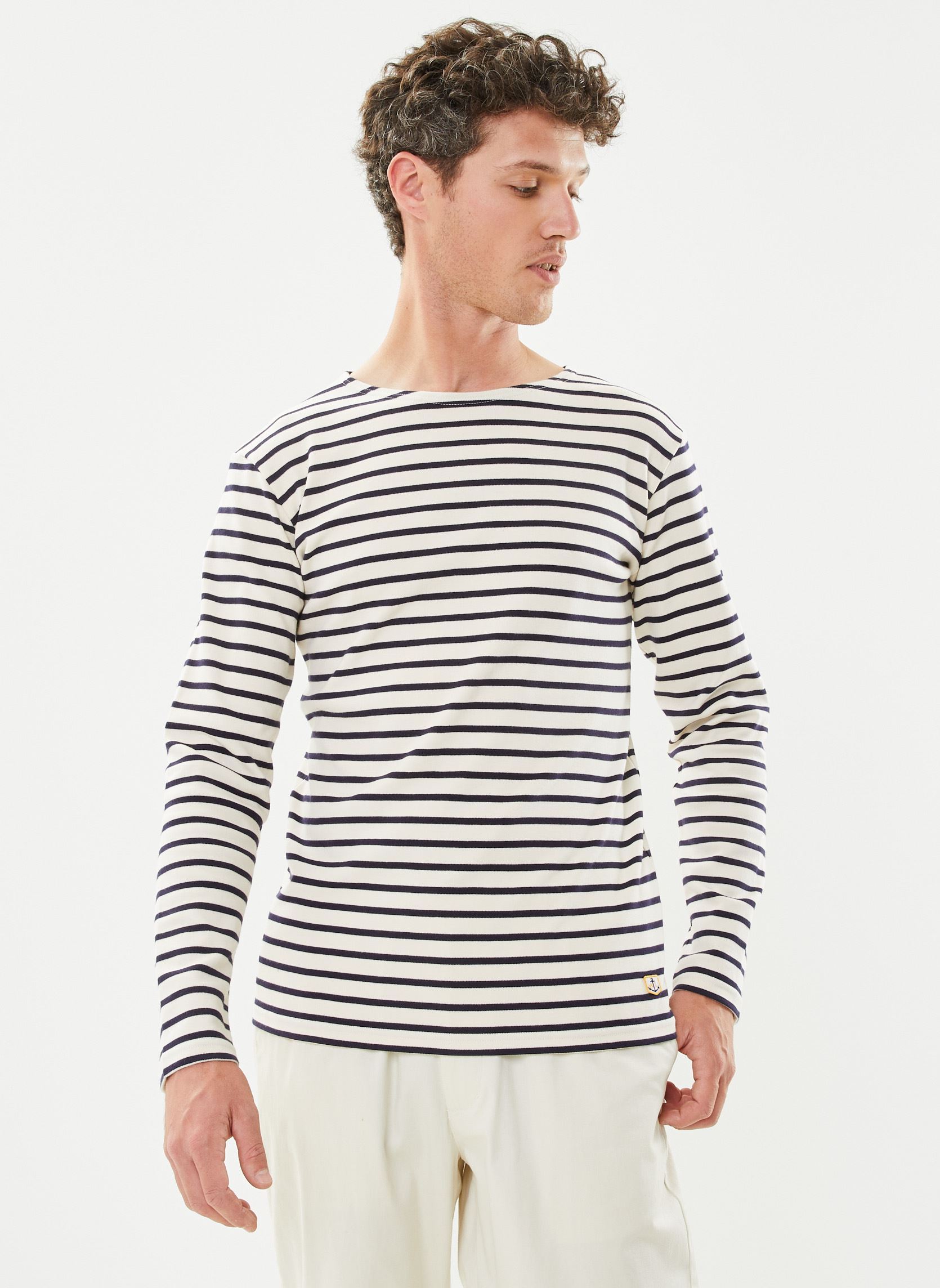 Tee-shirts Marinière homme multicolore Armor Lux Tee-shirts Marinière homme multicolore Nature Navire