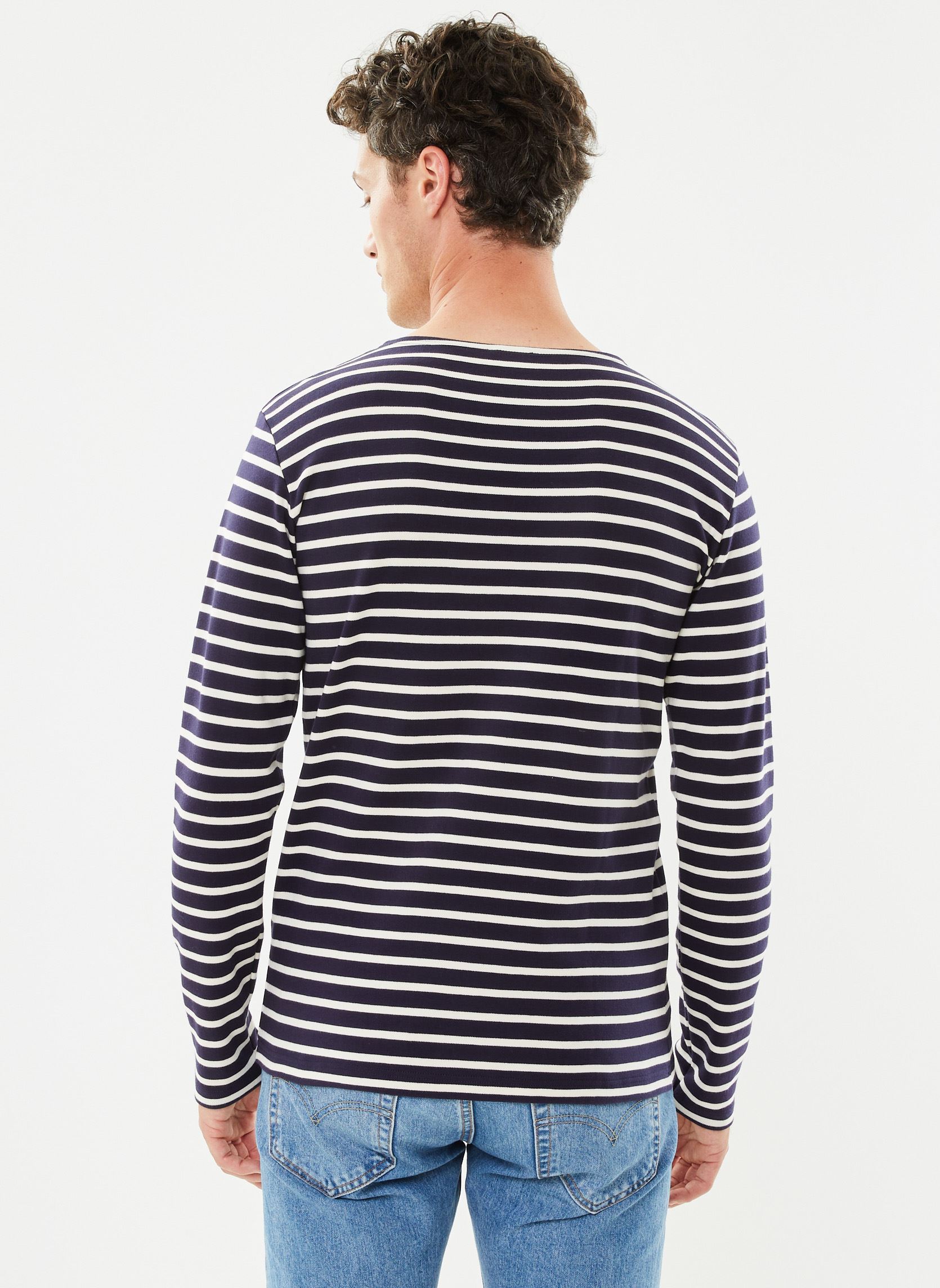 Tee-shirts Marinière homme multicolore Armor Lux Tee-shirts Marinière homme multicolore NAVIRE NATURE