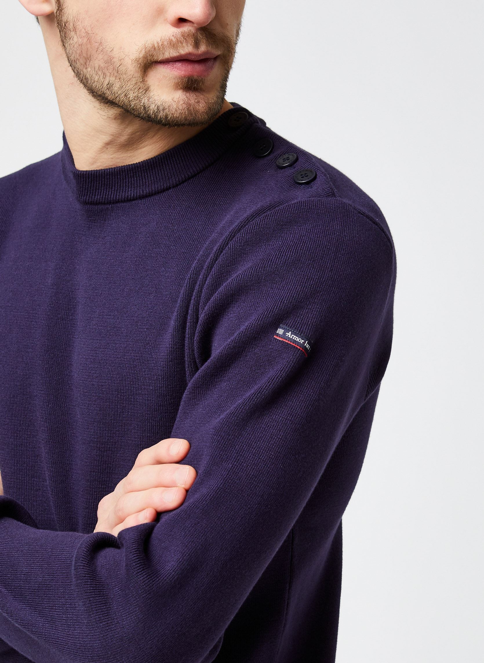 Pulls Pull Marin homme bleu Armor Lux Pulls Pull Marin homme bleu NAVIRE