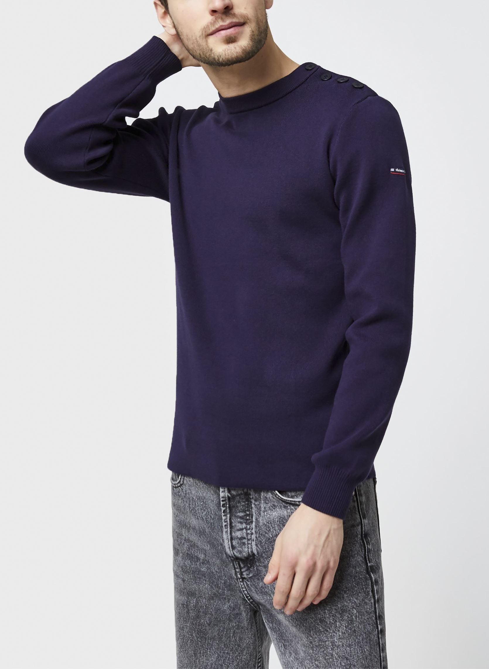 Pulls Pull Marin homme bleu Armor Lux Pulls Pull Marin homme bleu NAVIRE