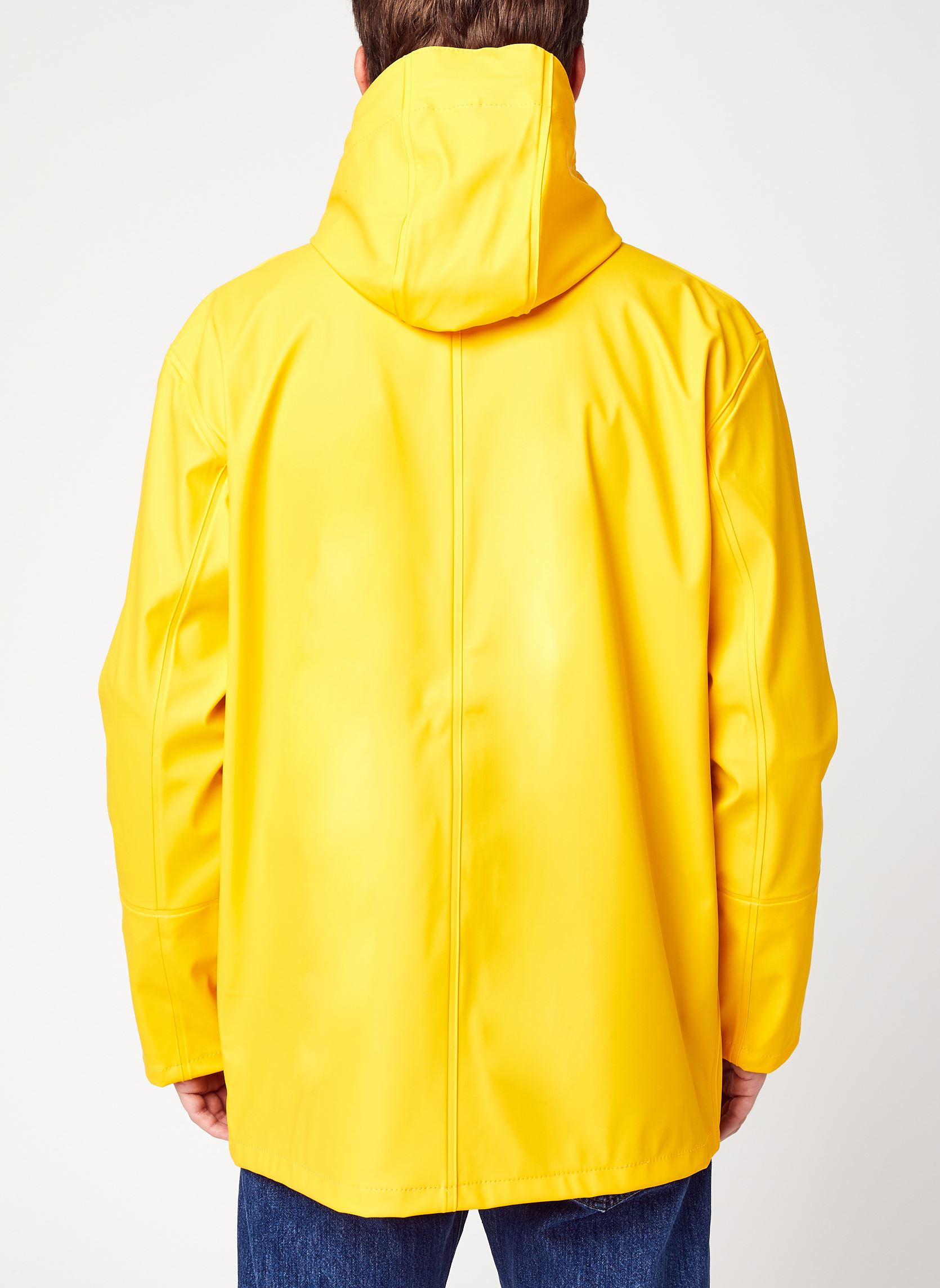 Vestes imperméables Ciré homme jaune Armor Lux Vestes imperméables Ciré homme jaune 007 Jaune