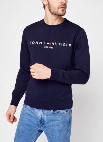 Sweats Tommy Logo Sweatshirt homme bleu Tommy Hilfiger Sweats Tommy Logo Sweatshirt homme bleu DW5 DESERT SKY