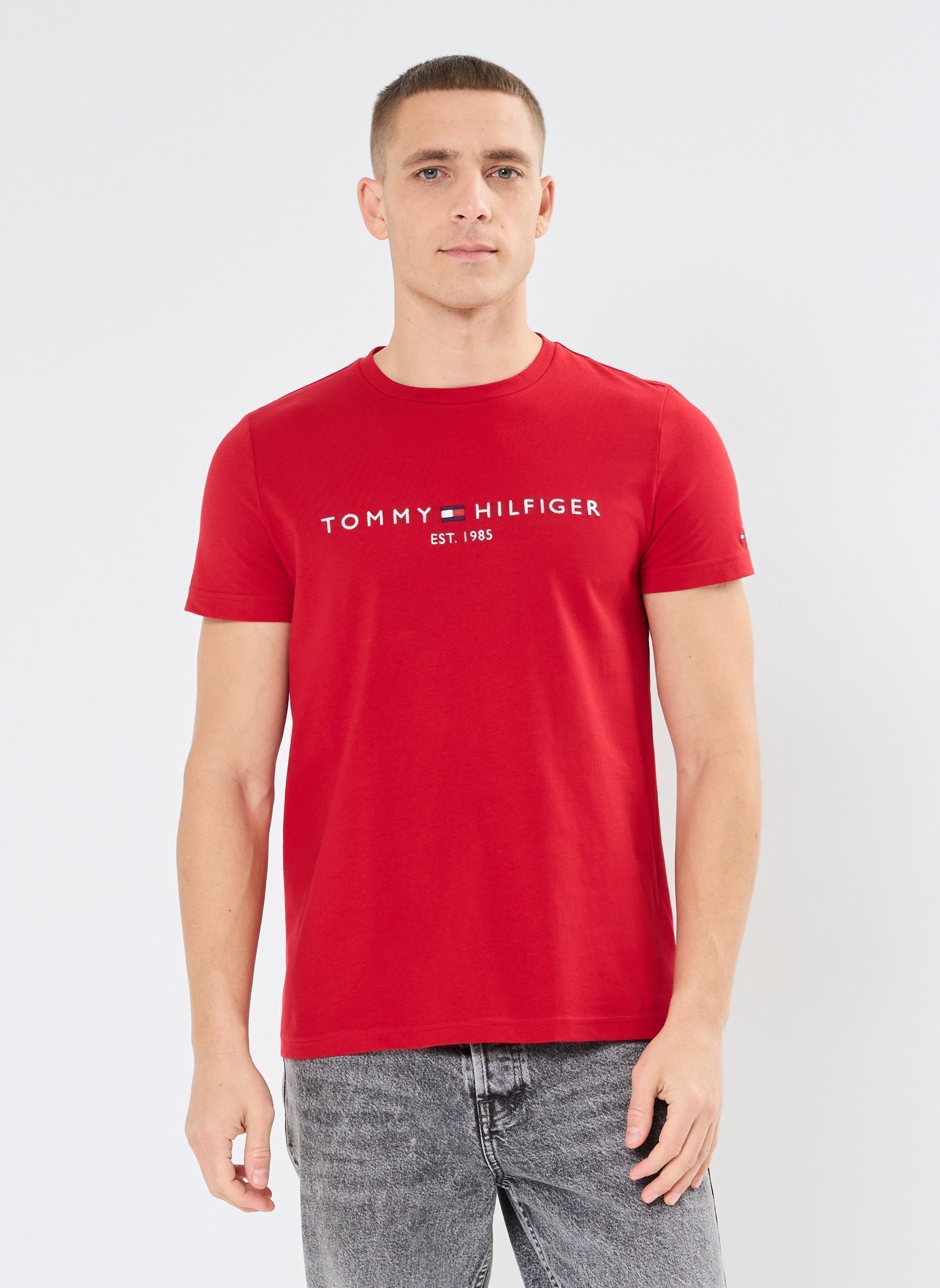T shirt Tommy Hilfiger LOGO TEE EU - vue 2