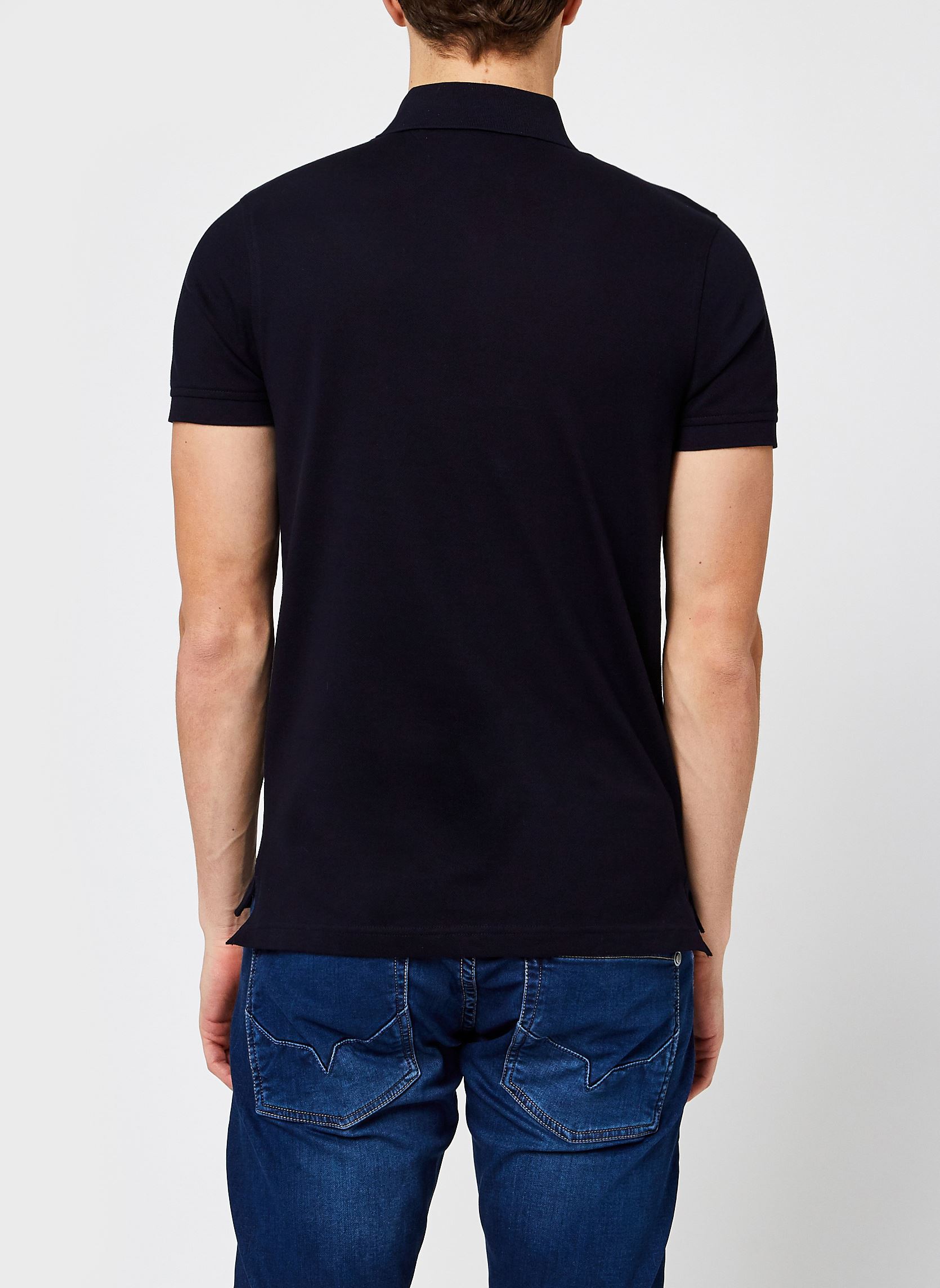 Poloshirts 1985 Slim Polo herren blau Tommy Hilfiger Poloshirts 1985 Slim Polo herren blau DESERT SKY