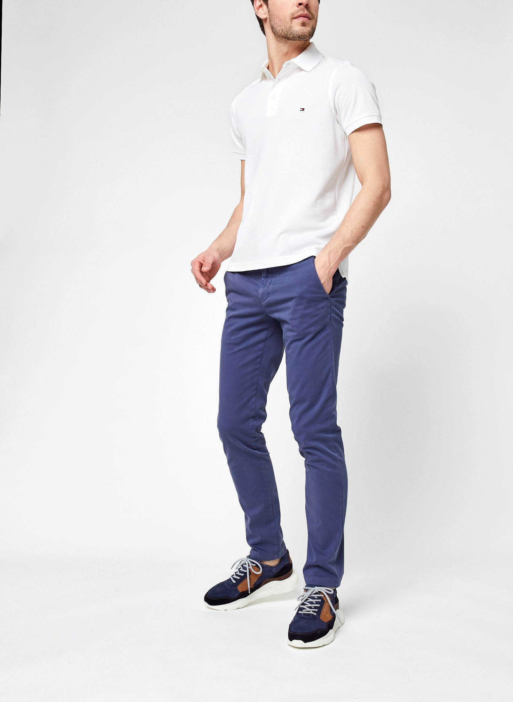 Poloshirts 1985 Slim Polo herren weiß Tommy Hilfiger Poloshirts 1985 Slim Polo herren weiß WHITE
