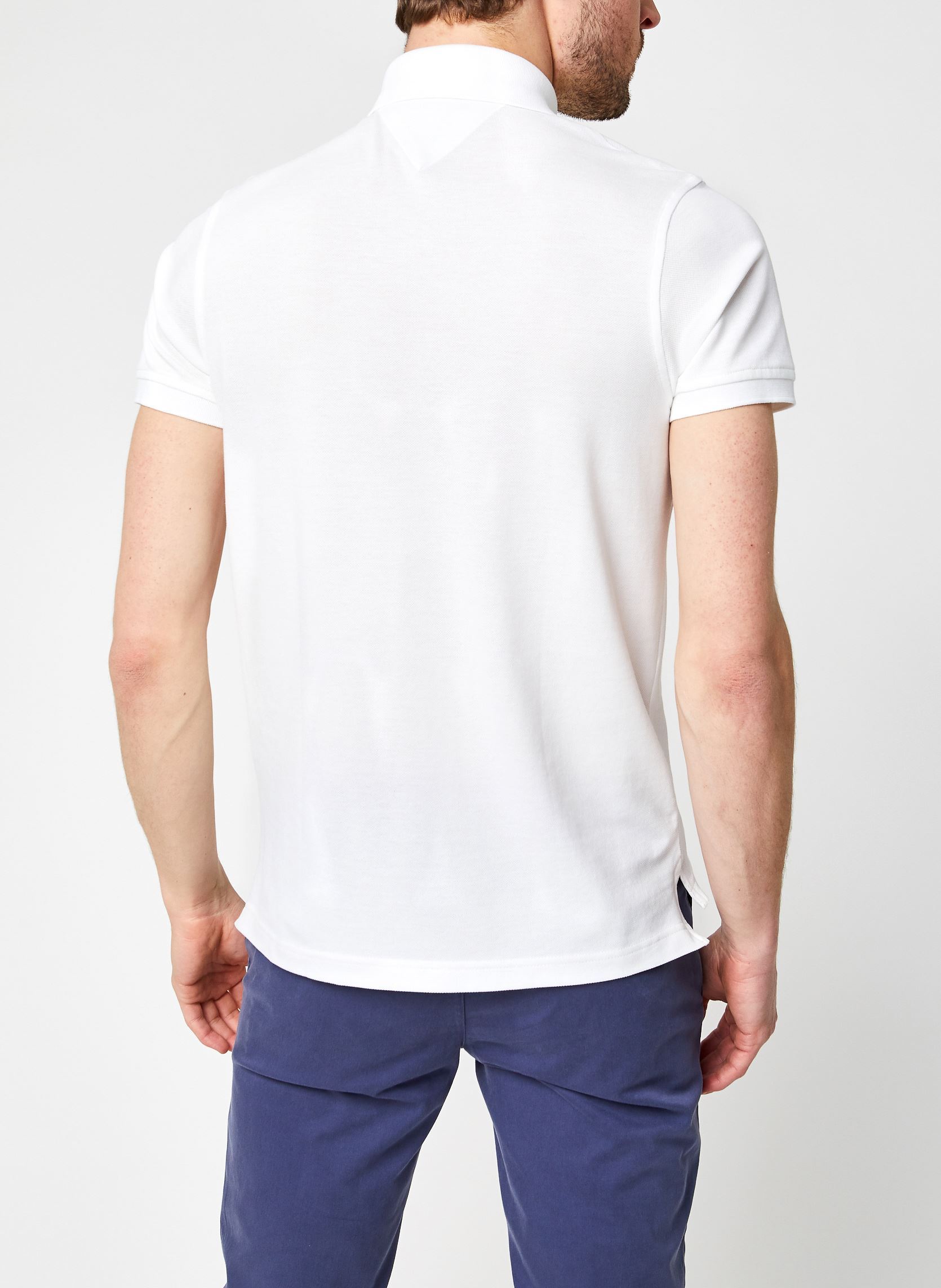 Poloshirts 1985 Slim Polo herren weiß Tommy Hilfiger Poloshirts 1985 Slim Polo herren weiß WHITE