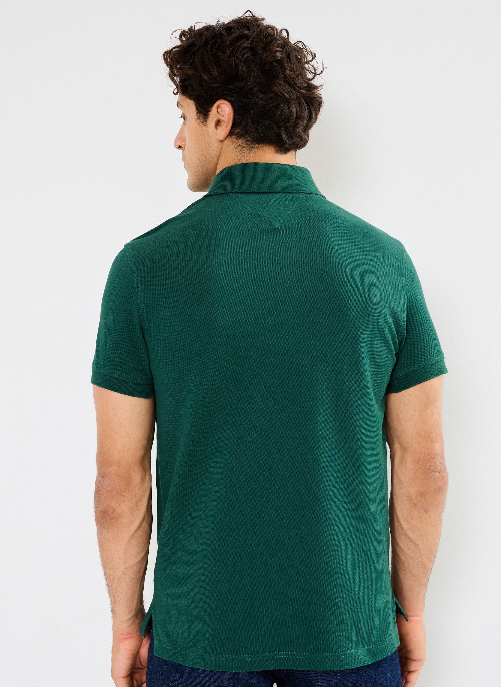 Poloshirts 1985 Slim Polo herren grün Tommy Hilfiger Poloshirts 1985 Slim Polo herren grün ORNAMENTAL GREEN