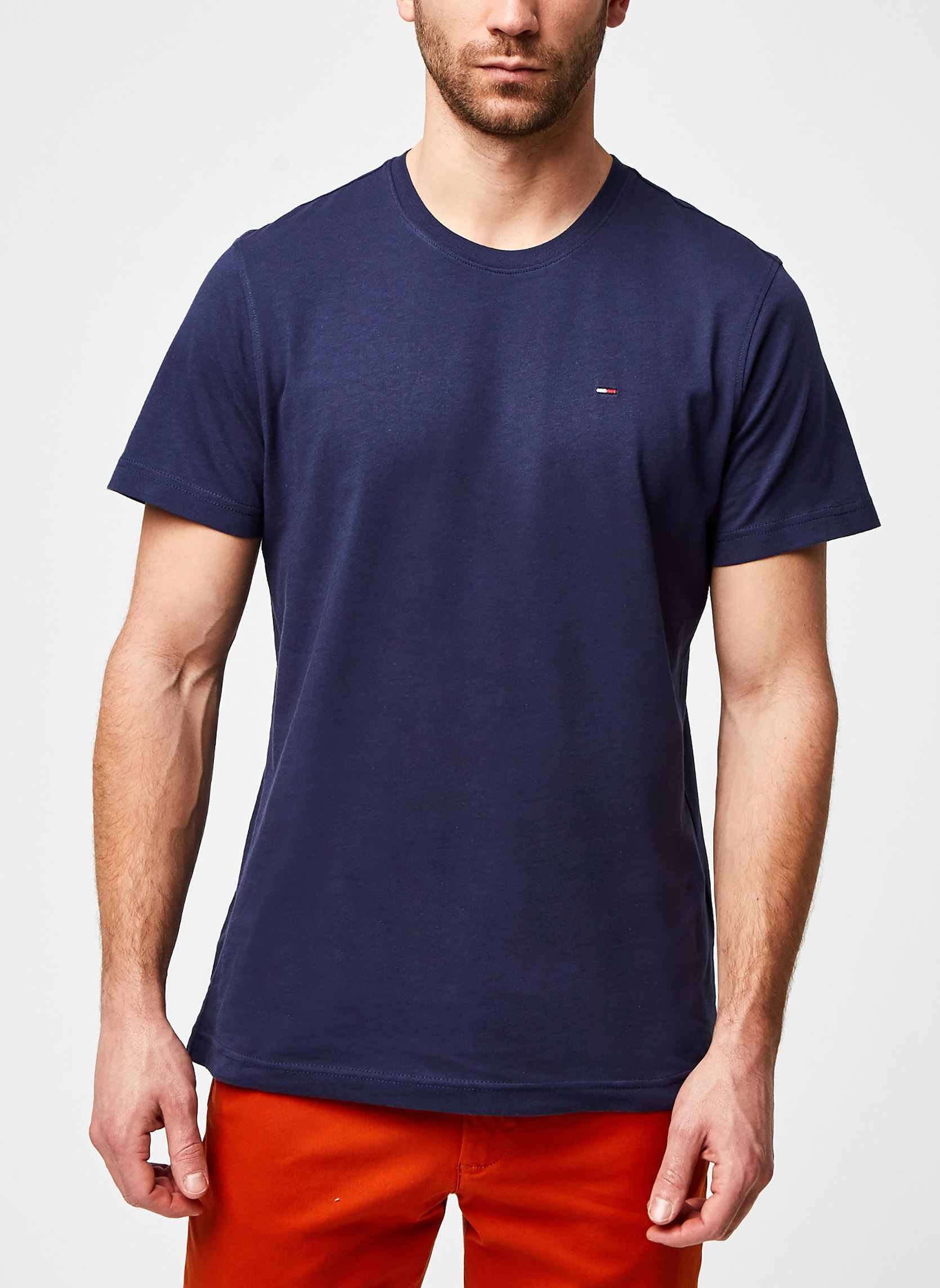 Tee-shirts TJM Original Jersey Tee Crew Neck homme bleu Tommy Jeans Tee-shirts TJM Original Jersey Tee Crew Neck homme bleu BLACK IRIS