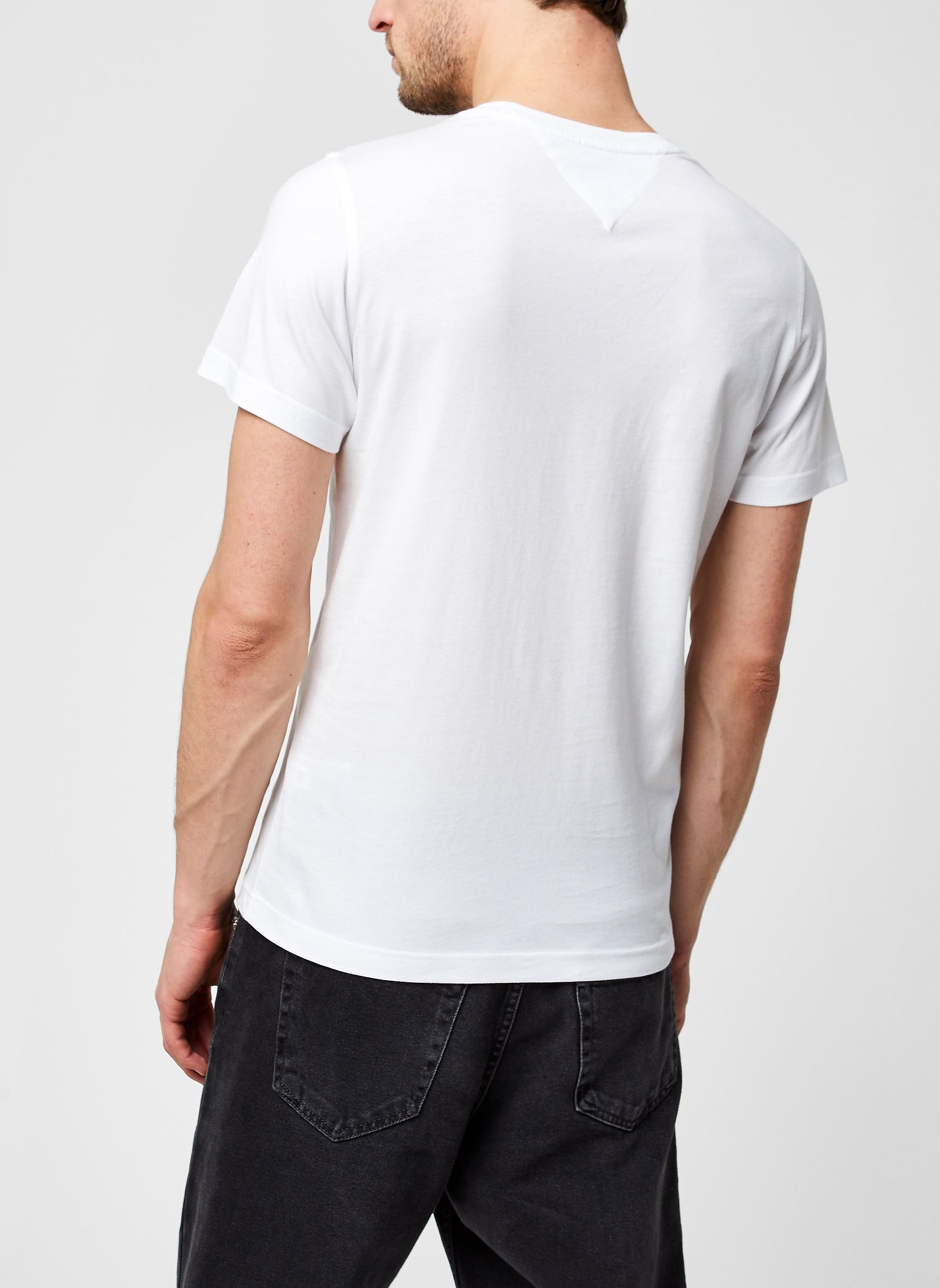 Tee-shirts TJM Original Jersey Tee V Neck homme blanc Tommy Jeans Tee-shirts TJM Original Jersey Tee V Neck homme blanc CLASSIC WHITE