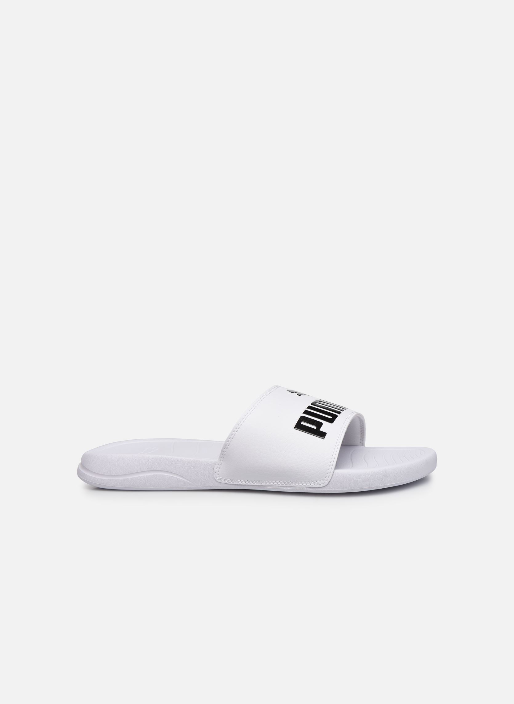 Badslippers Popcat 20 M heren wit Puma Badslippers Popcat 20 M heren wit BLANC