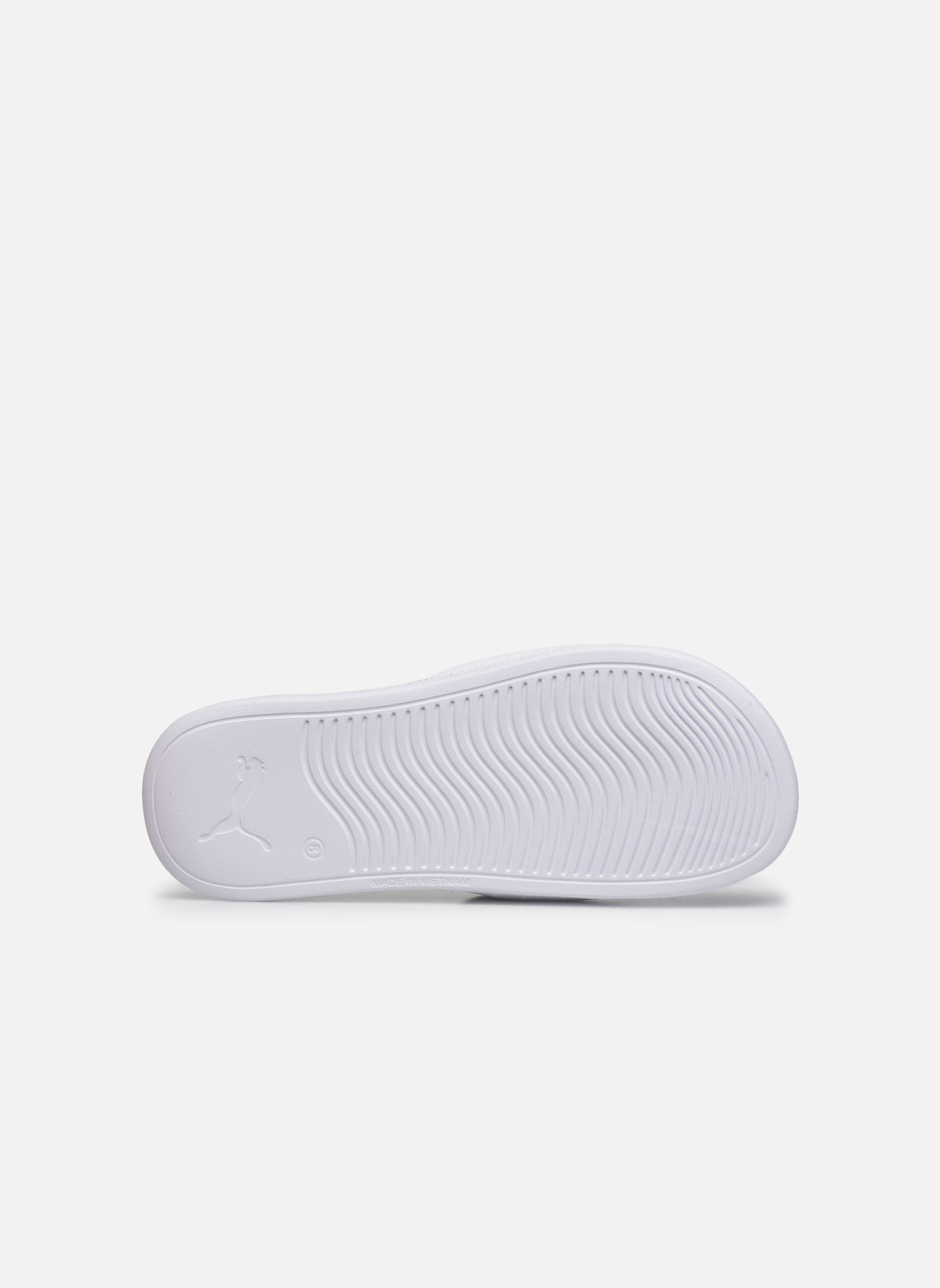 Badslippers Popcat 20 M heren wit Puma Badslippers Popcat 20 M heren wit BLANC