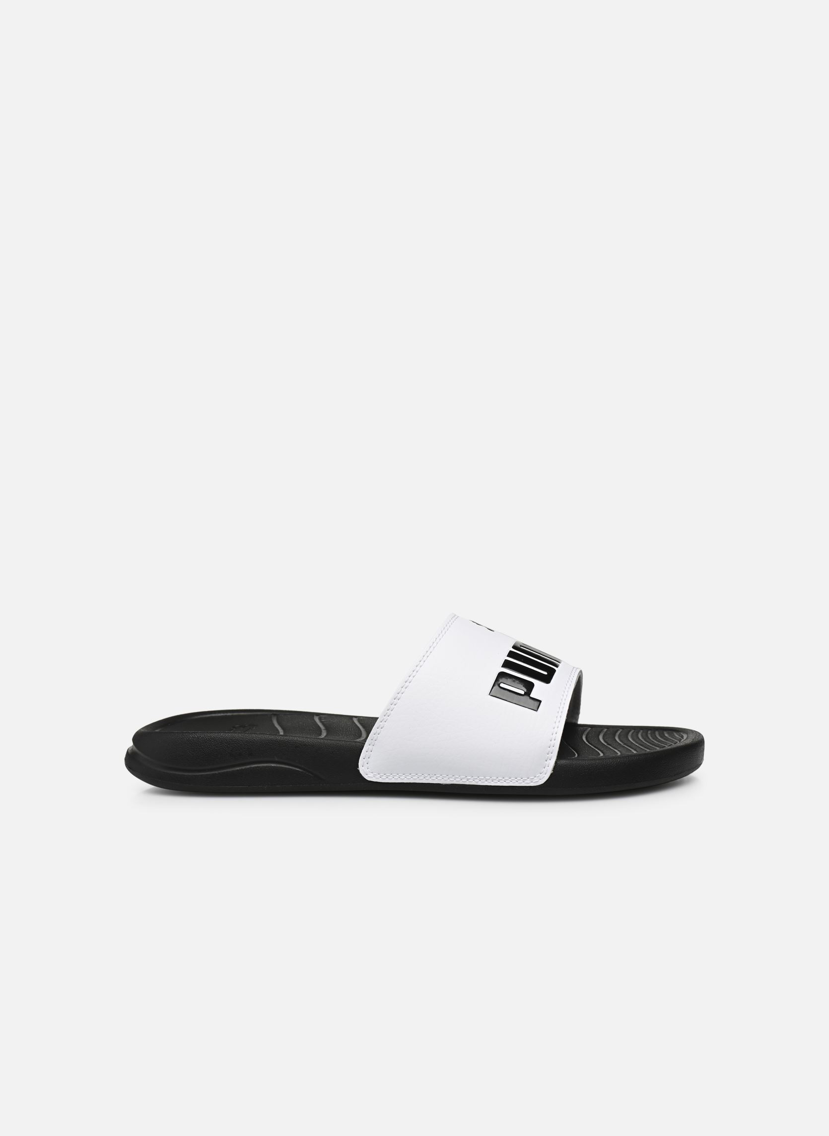 Sandales de bain Popcat 20 M homme blanc Puma Sandales de bain Popcat 20 M homme blanc Puma Black-Puma White