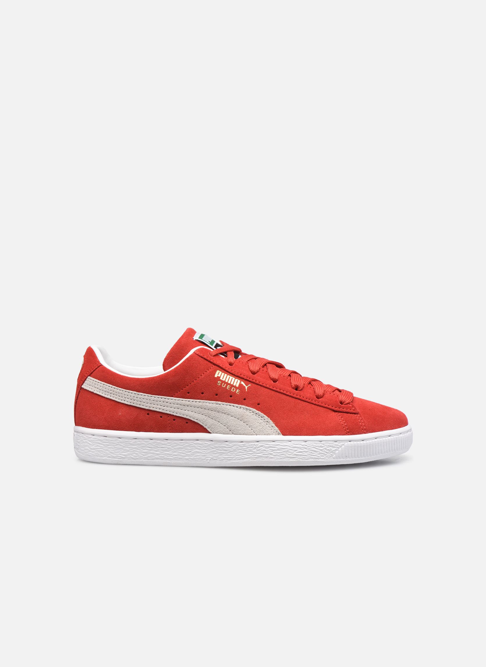 Baskets basses Suede Classic Xxi M homme rouge Puma Baskets basses Suede Classic Xxi M homme rouge HIGH RISK RED-PUMA WHITE