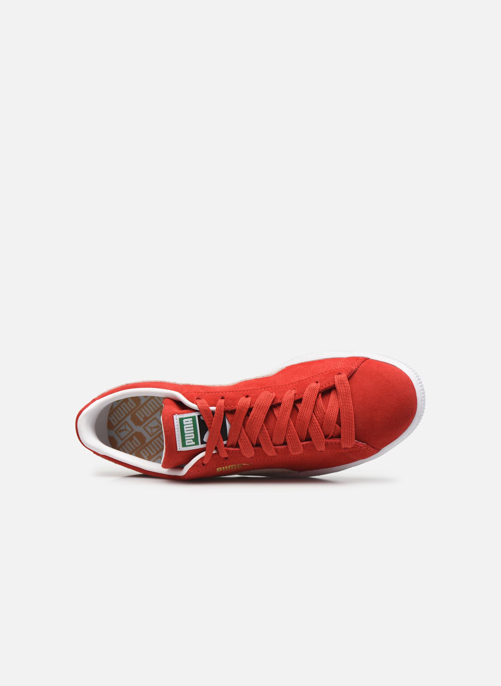 Baskets basses Suede Classic Xxi M homme rouge Puma Baskets basses Suede Classic Xxi M homme rouge HIGH RISK RED-PUMA WHITE