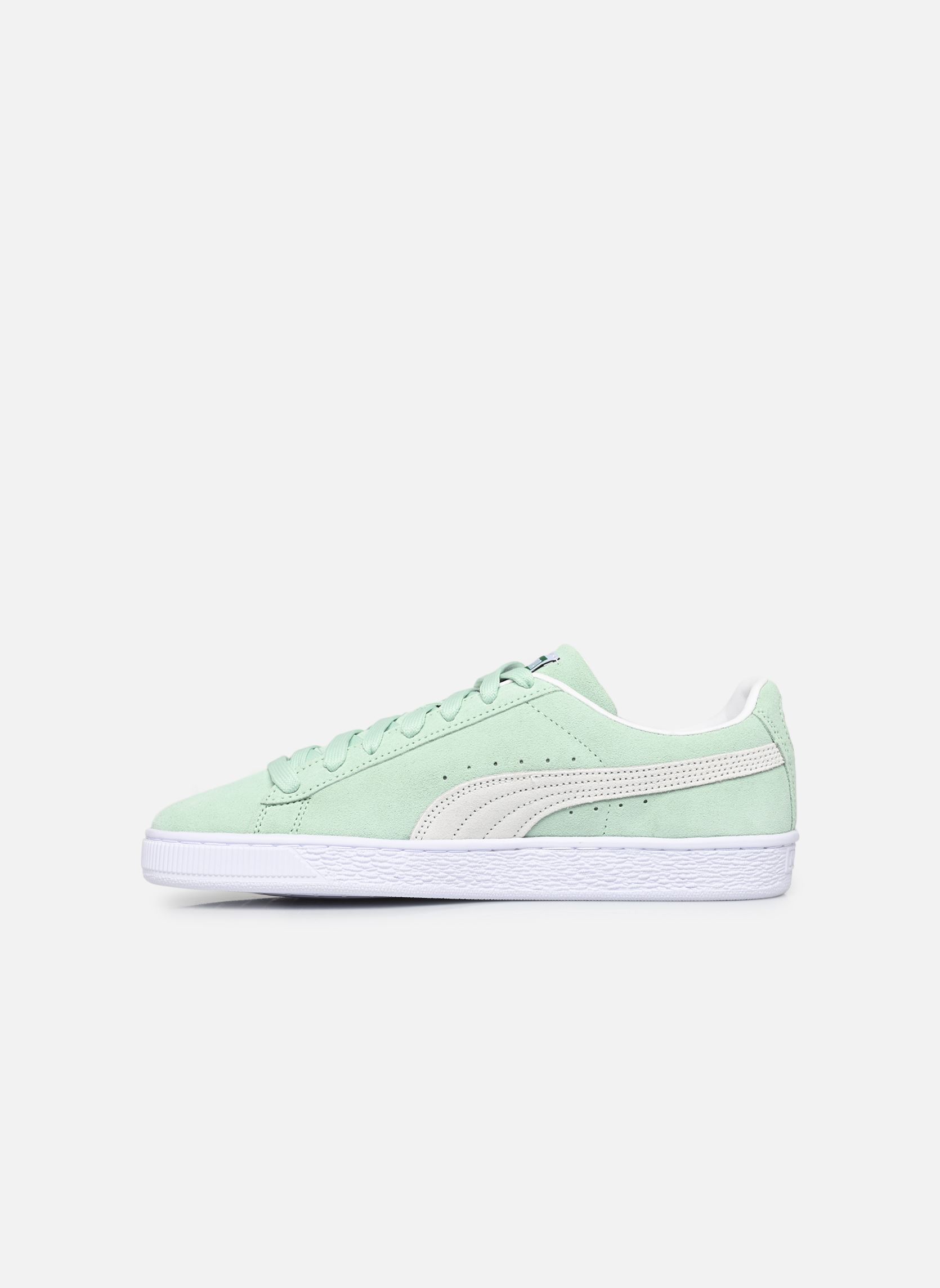 Baskets basses Suede Classic Xxi M homme vert Puma Baskets basses Suede Classic Xxi M homme vert FRESH MINT-PUMA WHITE