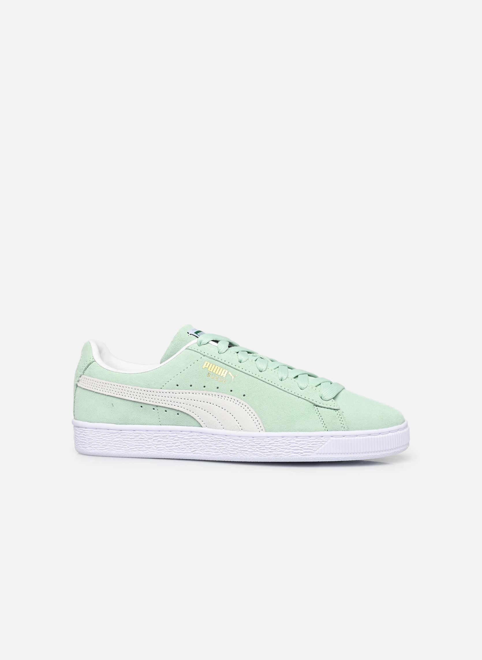Baskets basses Suede Classic Xxi M homme vert Puma Baskets basses Suede Classic Xxi M homme vert FRESH MINT-PUMA WHITE