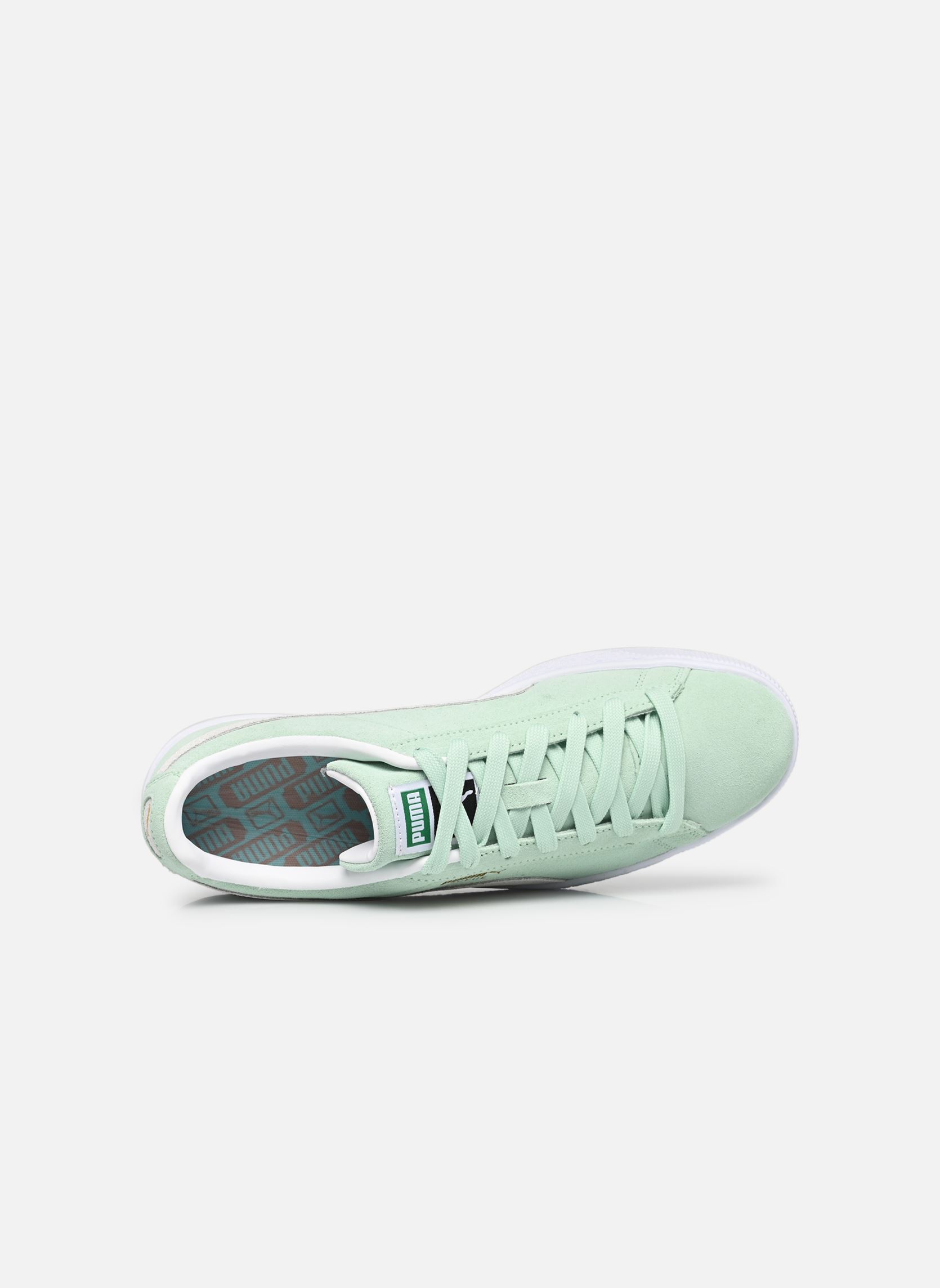 Baskets basses Suede Classic Xxi M homme vert Puma Baskets basses Suede Classic Xxi M homme vert FRESH MINT-PUMA WHITE