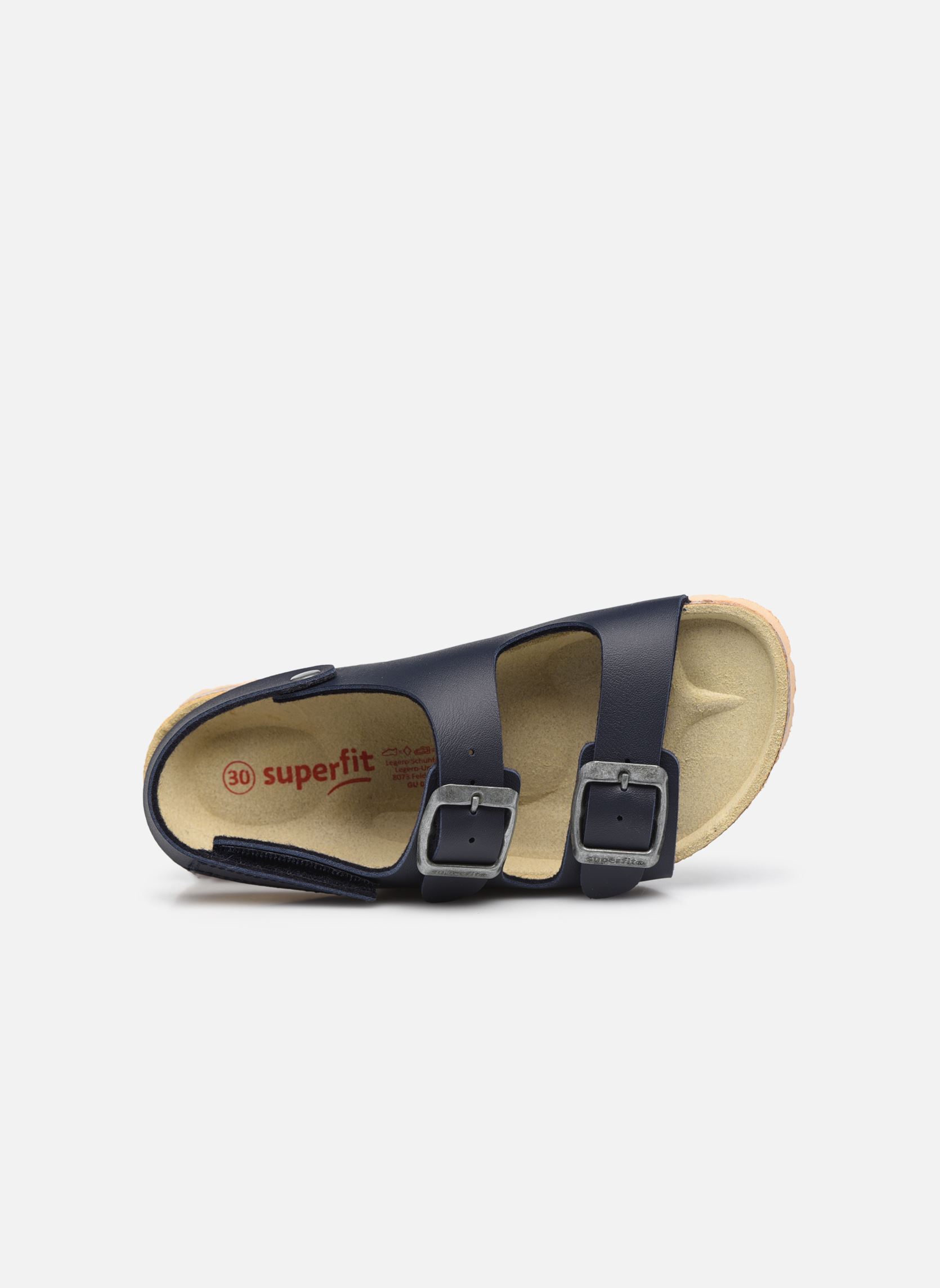 Sandalen Fussbettpantoffel 2 mädchen blau Superfit Sandalen Fussbettpantoffel 2 mädchen blau OCEAN