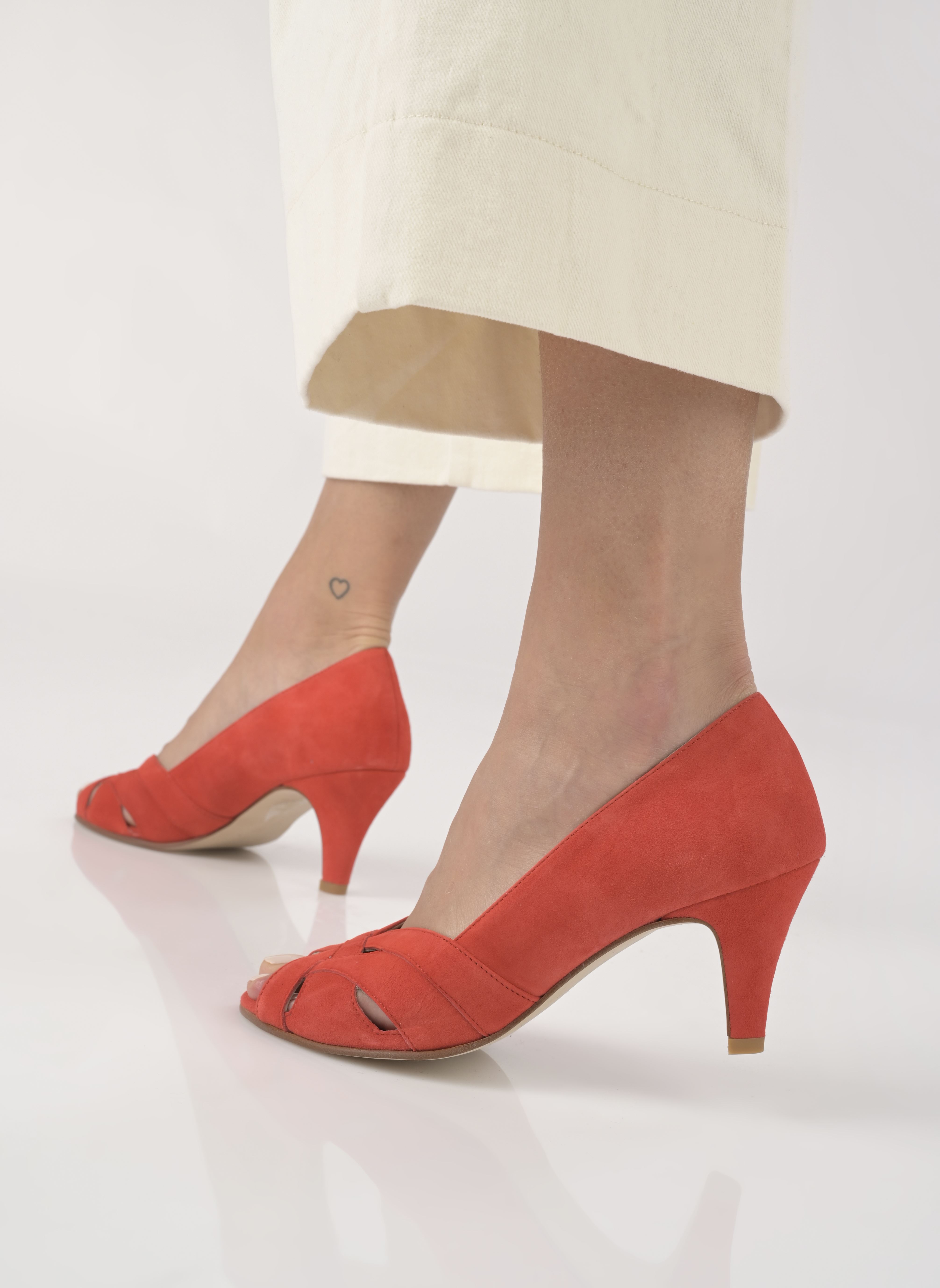 Escarpins Leska femme rouge Georgia Rose Escarpins Leska femme rouge ROUGE