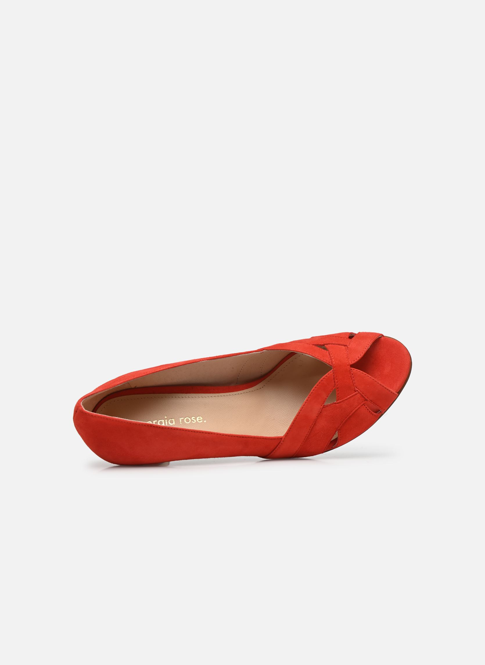Escarpins Leska femme rouge Georgia Rose Escarpins Leska femme rouge ROUGE