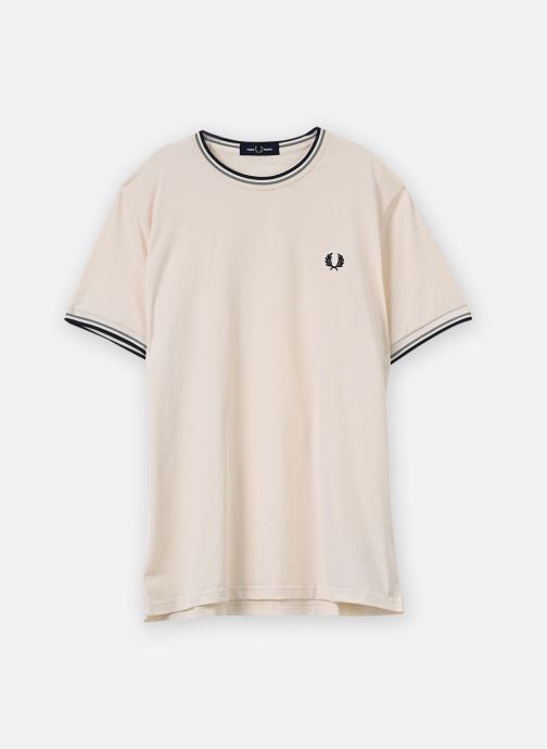 Fred Perry T-Shirts Twin Tipped T-Shirt herren weiß