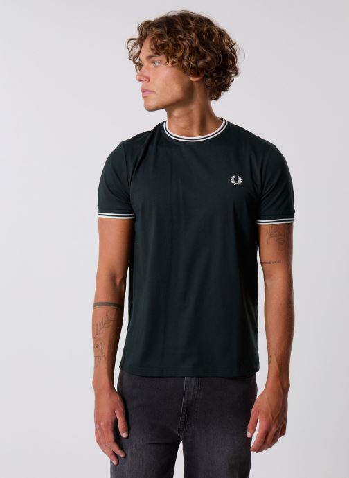 Fred Perry T-shirts Twin Tipped T-Shirt heren groen