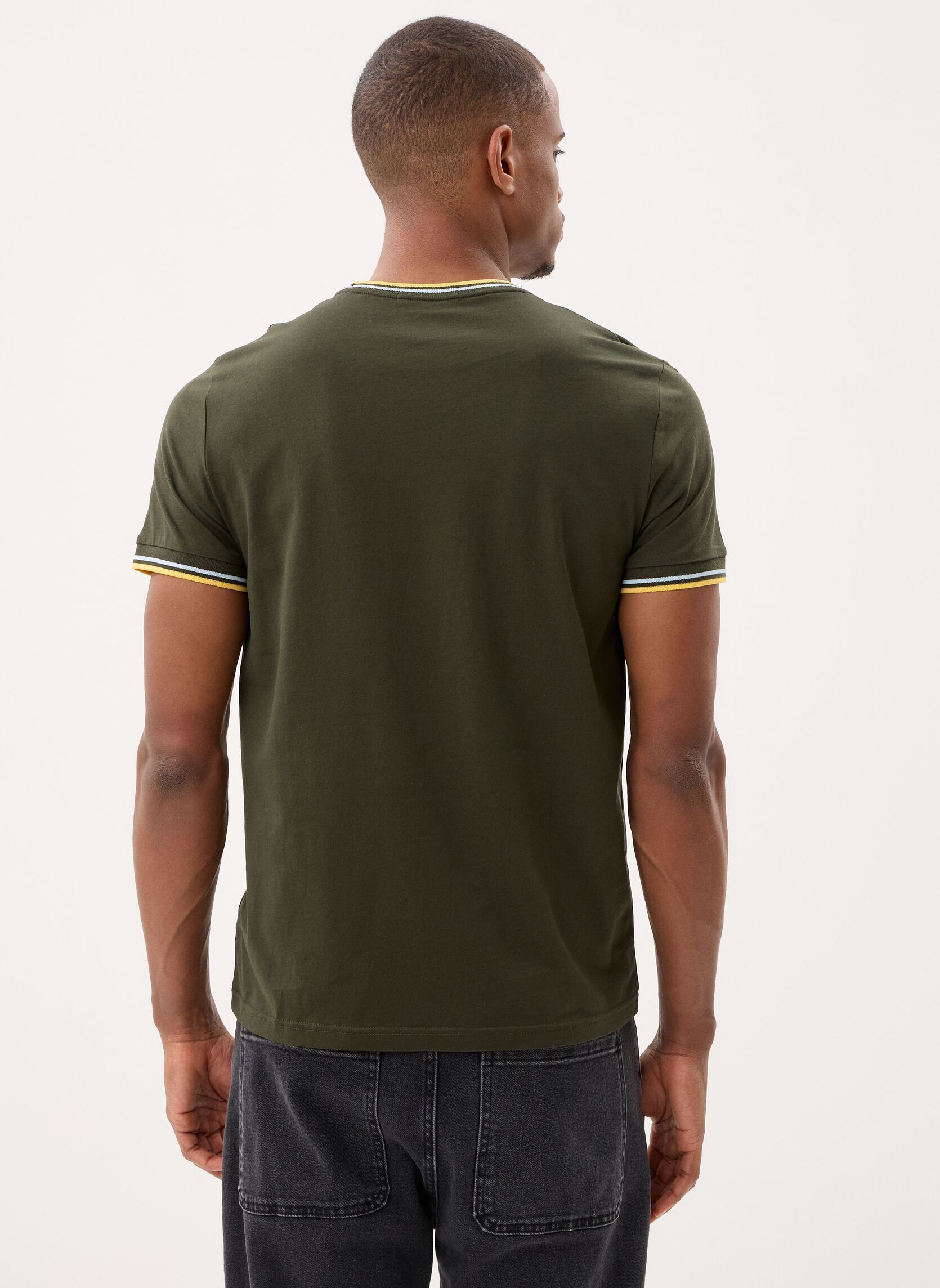 Tee-shirts Twin Tipped T-Shirt homme vert Fred Perry Tee-shirts Twin Tipped T-Shirt homme vert HNTNGR/LGIC/LMNB