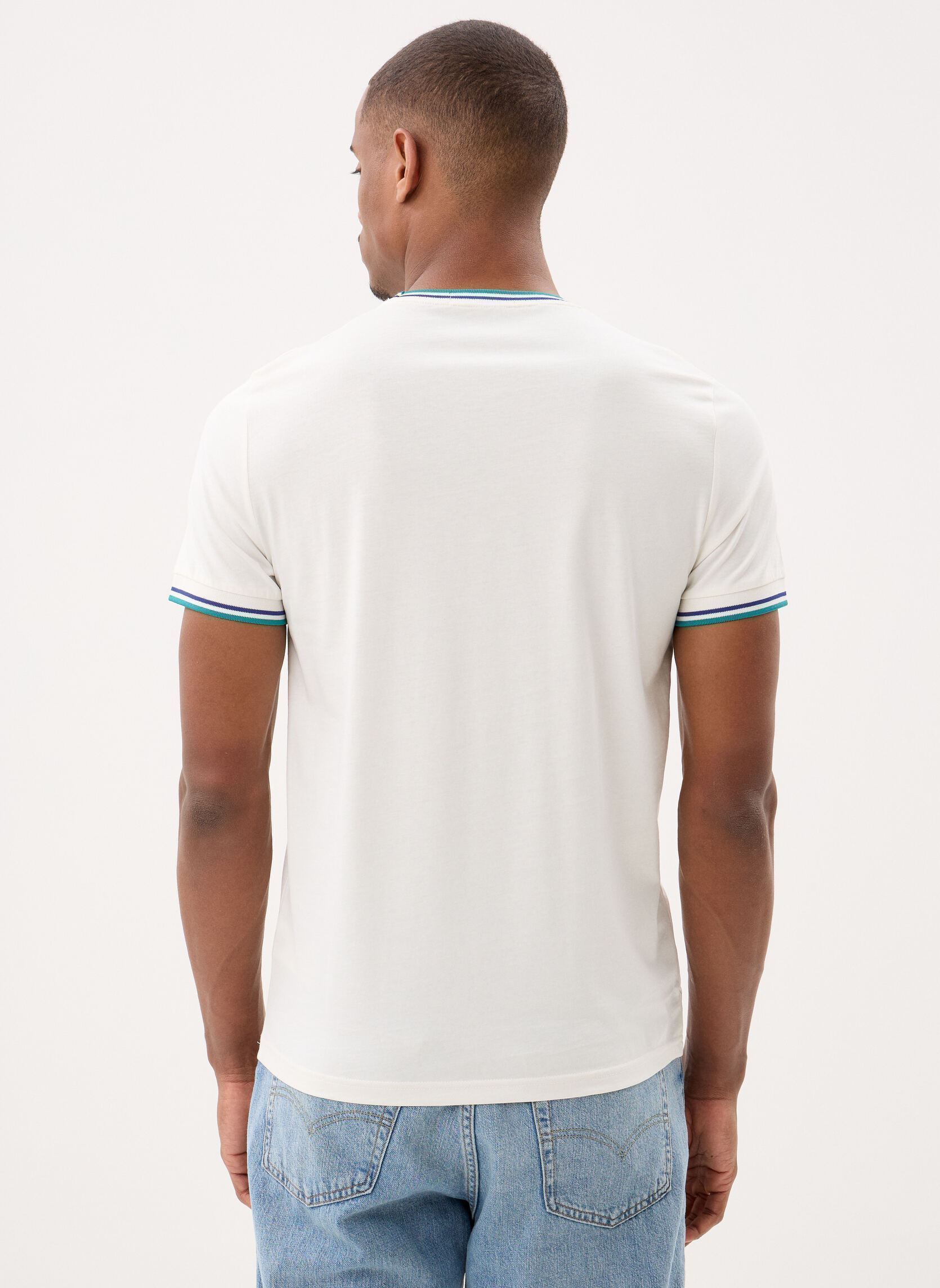 Tee-shirts Twin Tipped T-Shirt homme blanc Fred Perry Tee-shirts Twin Tipped T-Shirt homme blanc SNWH/DEPMN/SOHEC