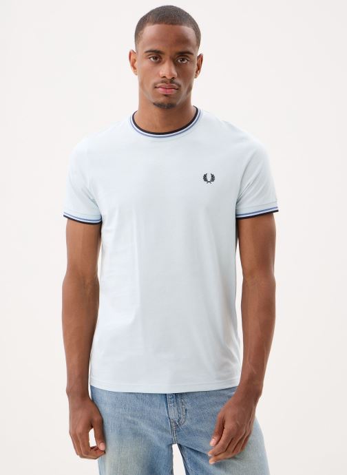 Fred Perry Tee-shirts Twin Tipped T-Shirt homme bleu