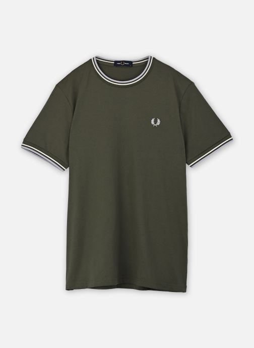 Fred Perry T-shirts Twin Tipped T-Shirt heren groen