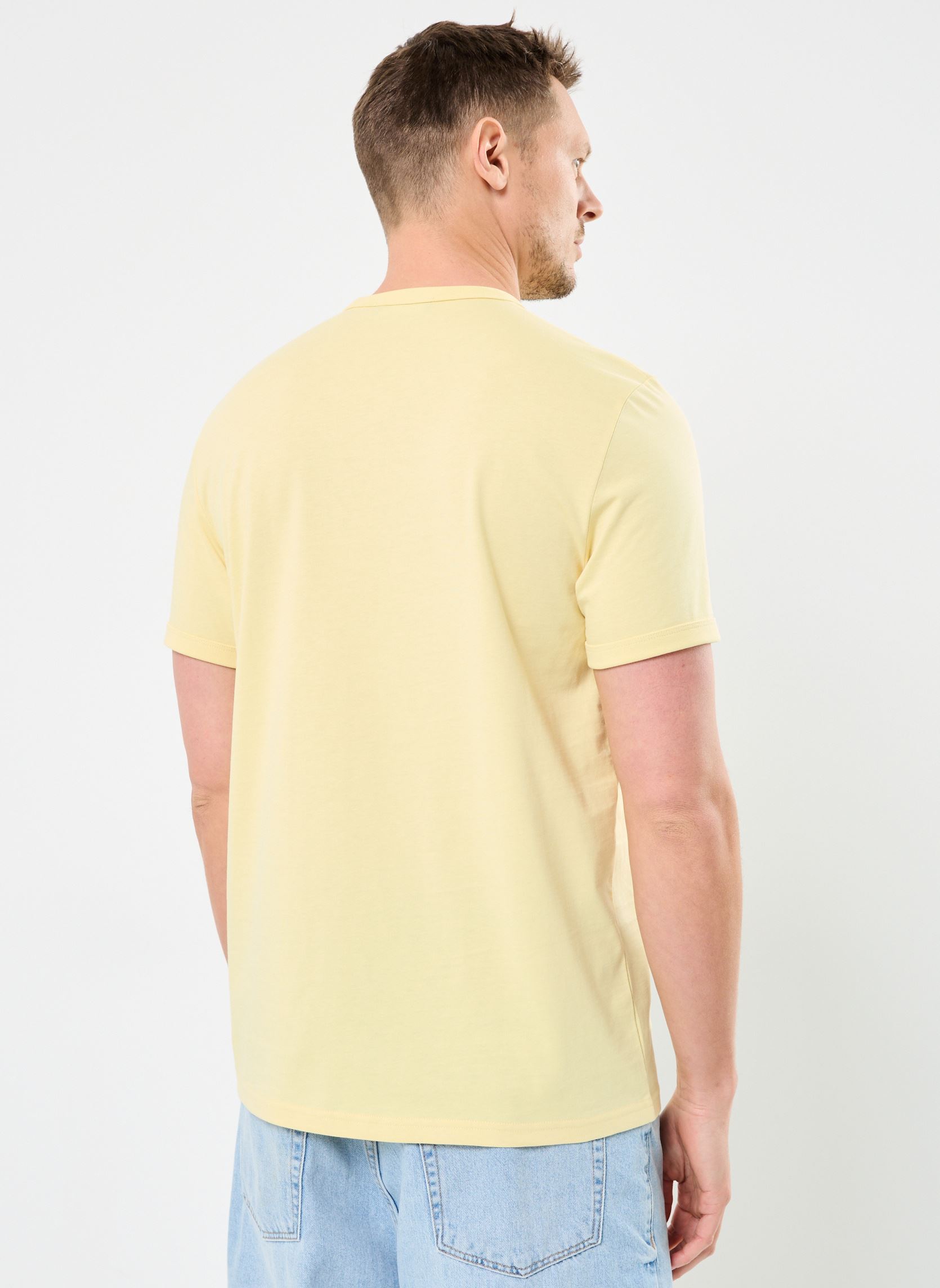 Tee-shirts Ringer T-Shirt homme jaune Fred Perry Tee-shirts Ringer T-Shirt homme jaune CHAMPION'S GOLD