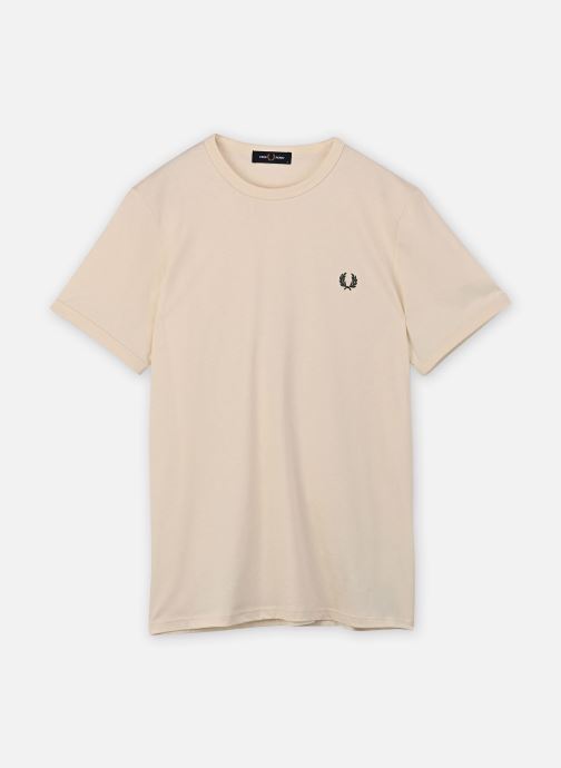Fred Perry T-shirts Ringer T-Shirt heren wit