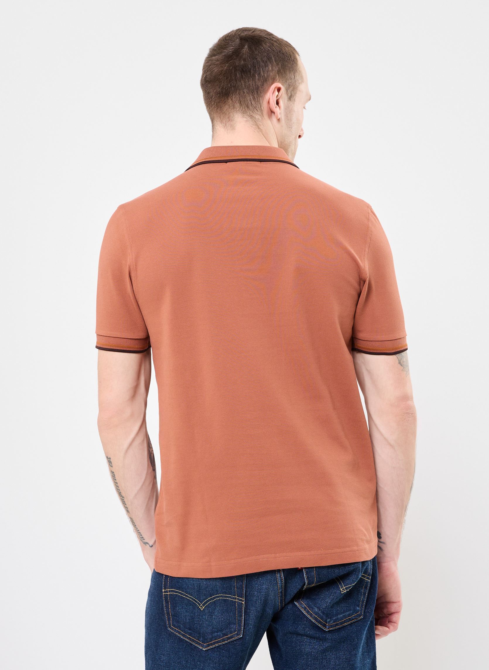 Polos Twin Tipped Fred Perry Shirt homme orange Fred Perry Polos Twin Tipped Fred Perry Shirt homme orange CNMN-NTFL-CRBRIC
