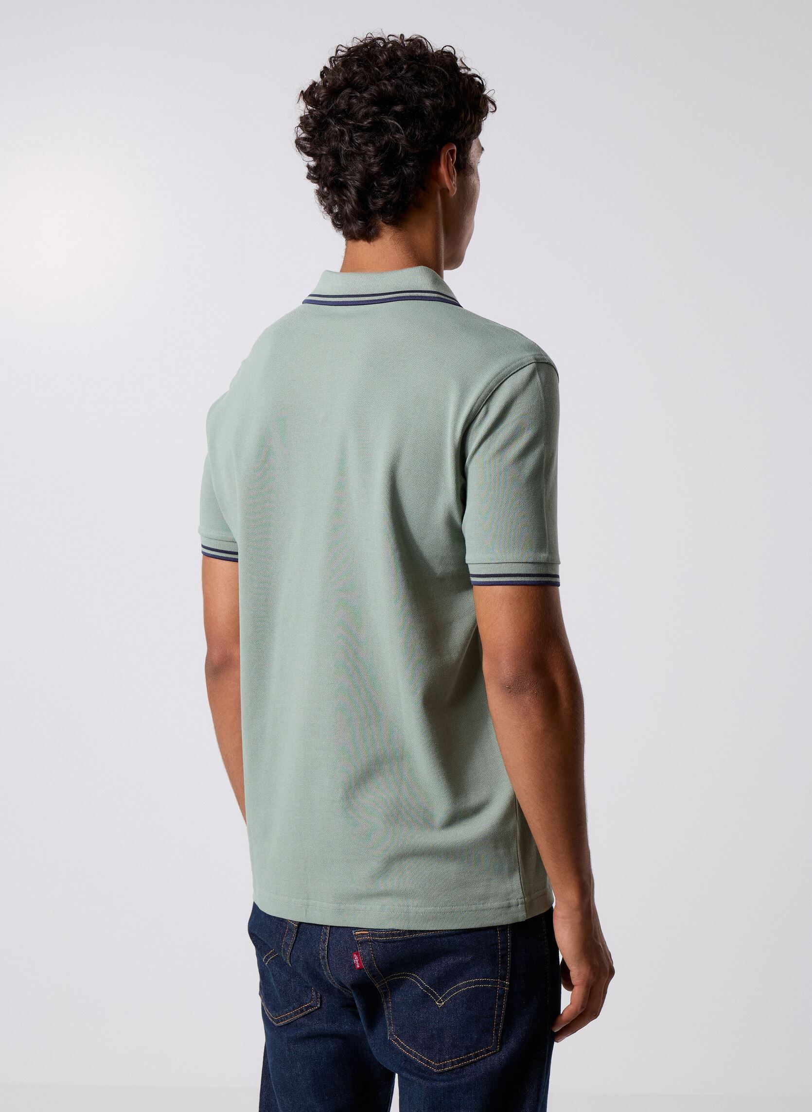 Polos Twin Tipped Fred Perry Shirt homme vert Fred Perry Polos Twin Tipped Fred Perry Shirt homme vert BYLF/DAIR/TNSBLU
