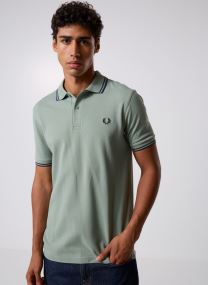 Polos Twin Tipped Fred Perry Shirt homme vert Fred Perry Polos Twin Tipped Fred Perry Shirt homme vert BYLF/DAIR/TNSBLU