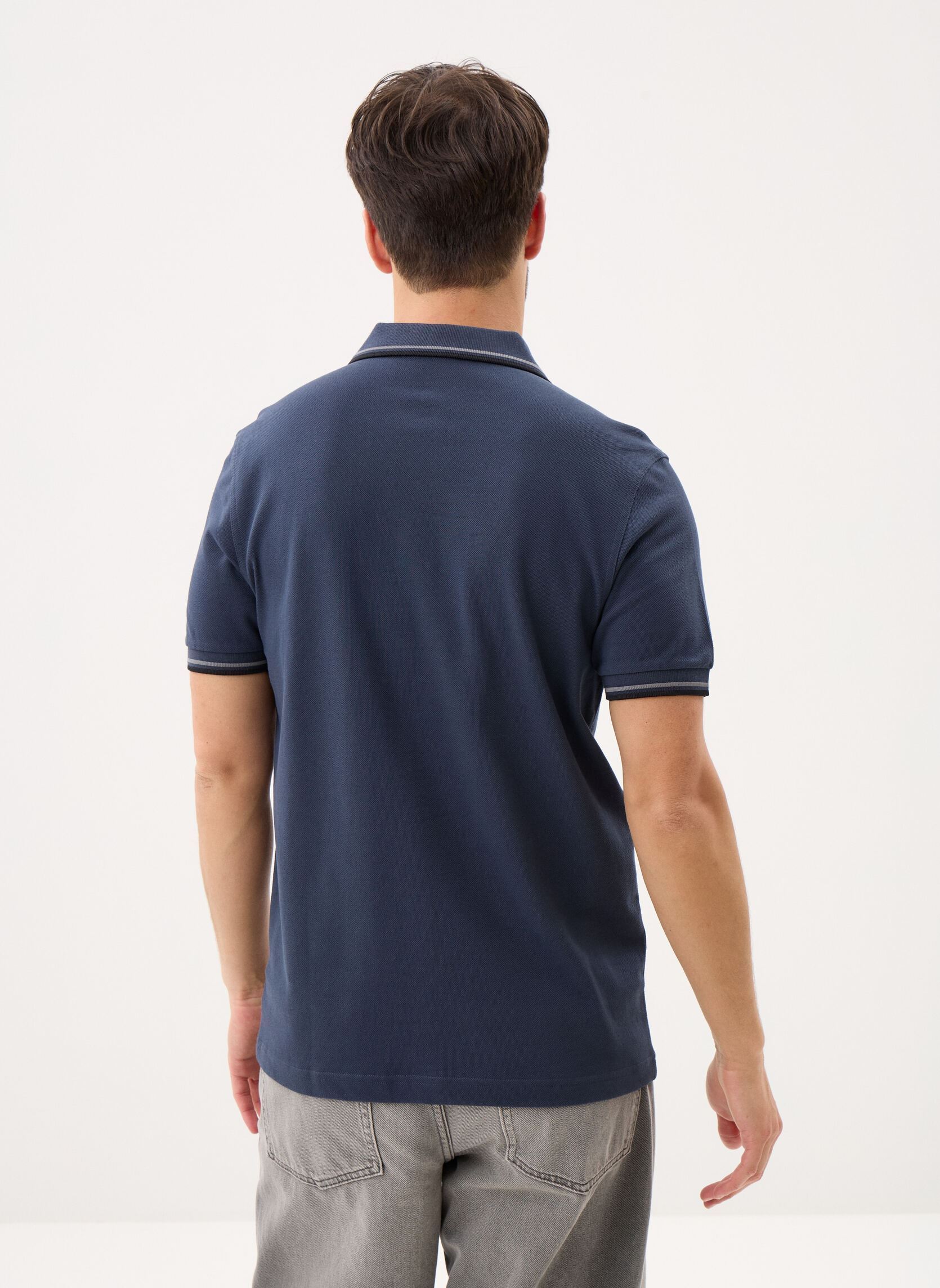 Polos Twin Tipped Fred Perry Shirt homme bleu Fred Perry Polos Twin Tipped Fred Perry Shirt homme bleu DRKAIR/SPBL/BLK