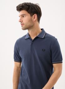 Polos Twin Tipped Fred Perry Shirt homme vert