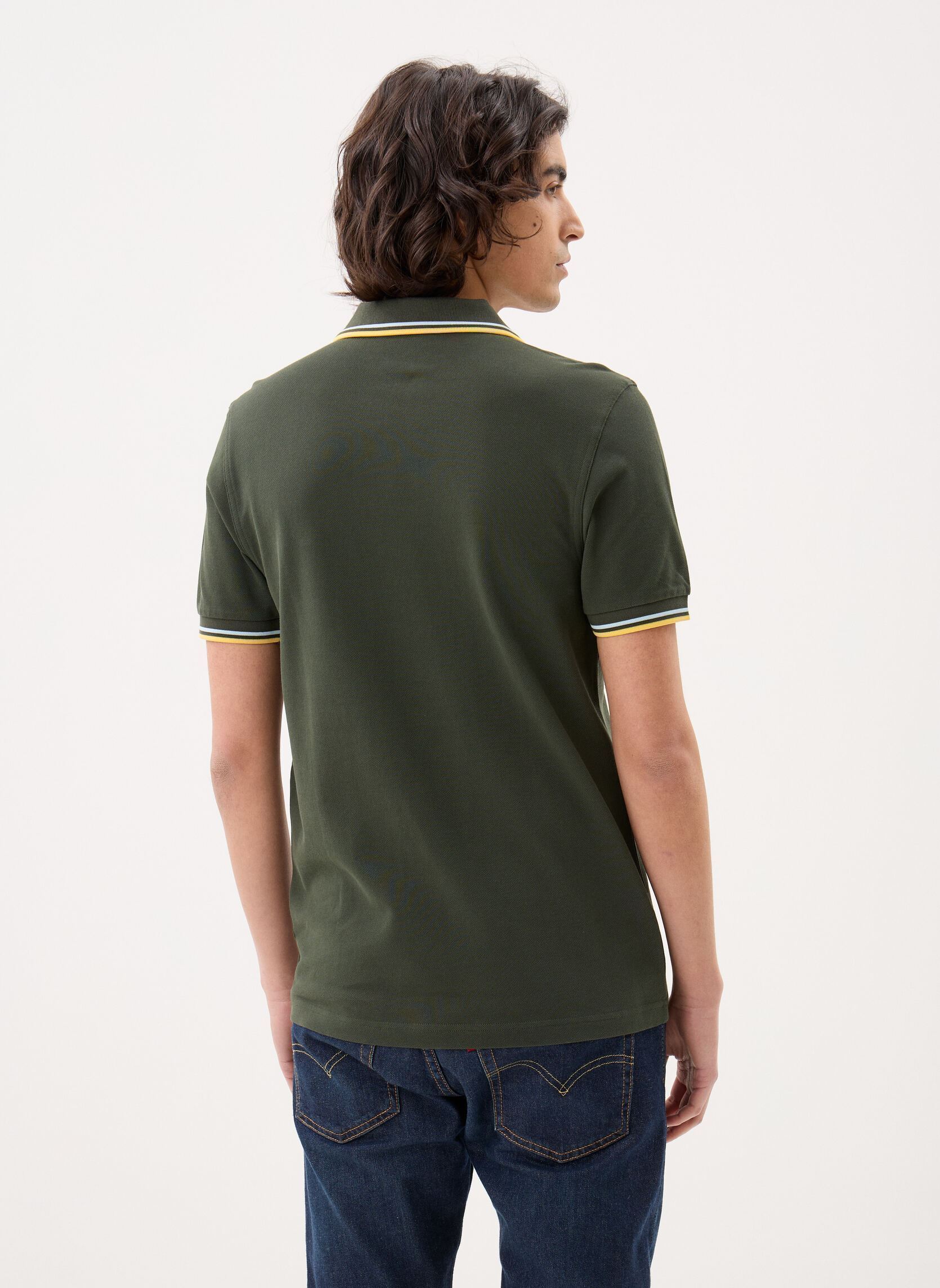 Polos Twin Tipped Fred Perry Shirt homme vert Fred Perry Polos Twin Tipped Fred Perry Shirt homme vert HNTNGR/LGIC/LMNB