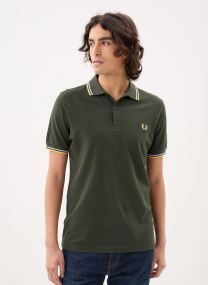 Polos Twin Tipped Fred Perry Shirt homme vert