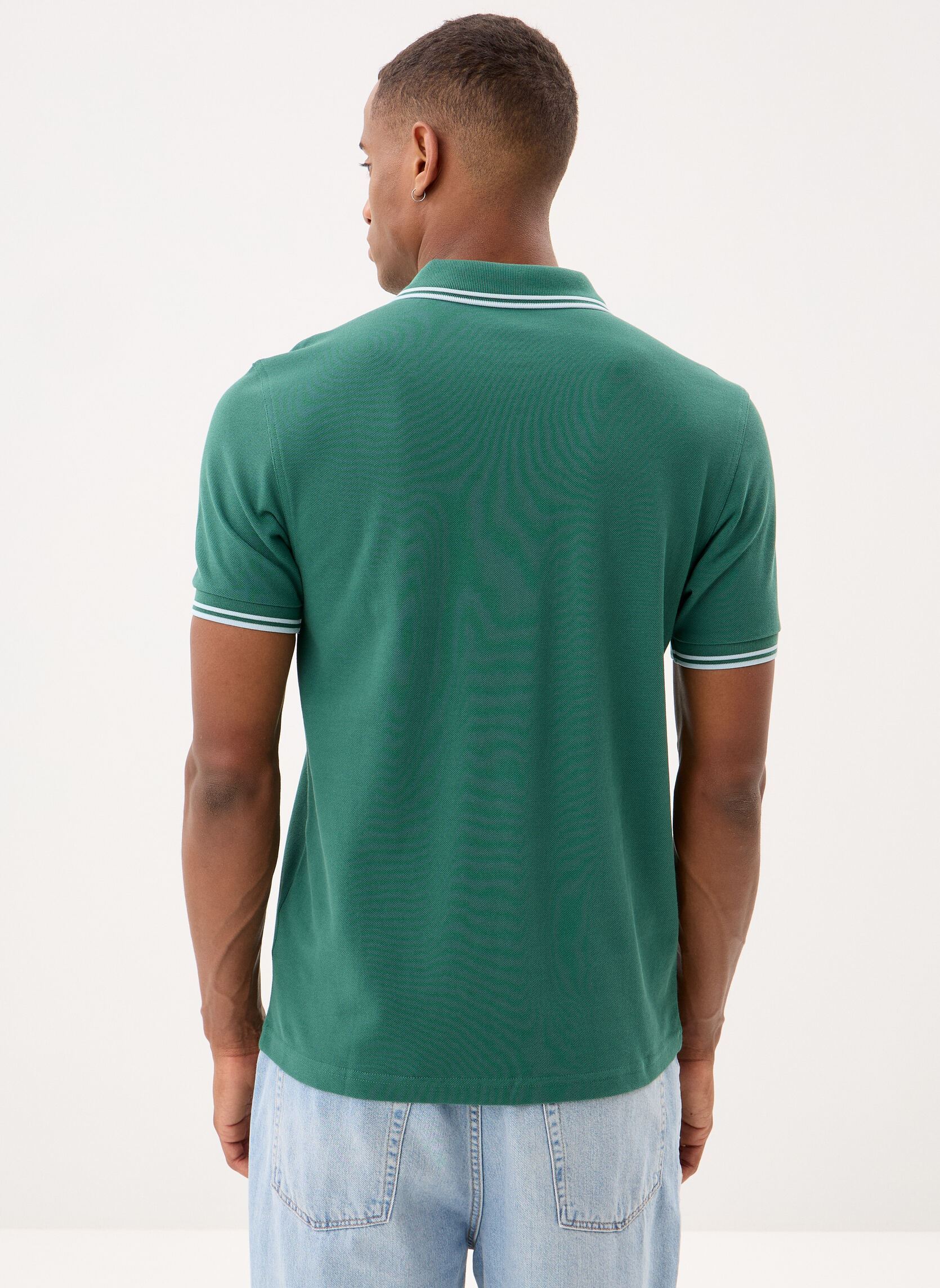 Poloshirts Twin Tipped Fred Perry Shirt herren grün Fred Perry Poloshirts Twin Tipped Fred Perry Shirt herren grün SPORT GREEN/LIGHT ICE/LIG