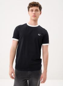 Tee-shirts Taped Ringer T-Shirt homme noir